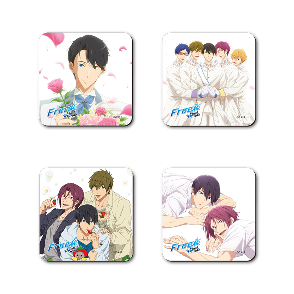 Free! the Final Stroke - Untersetzer-Set