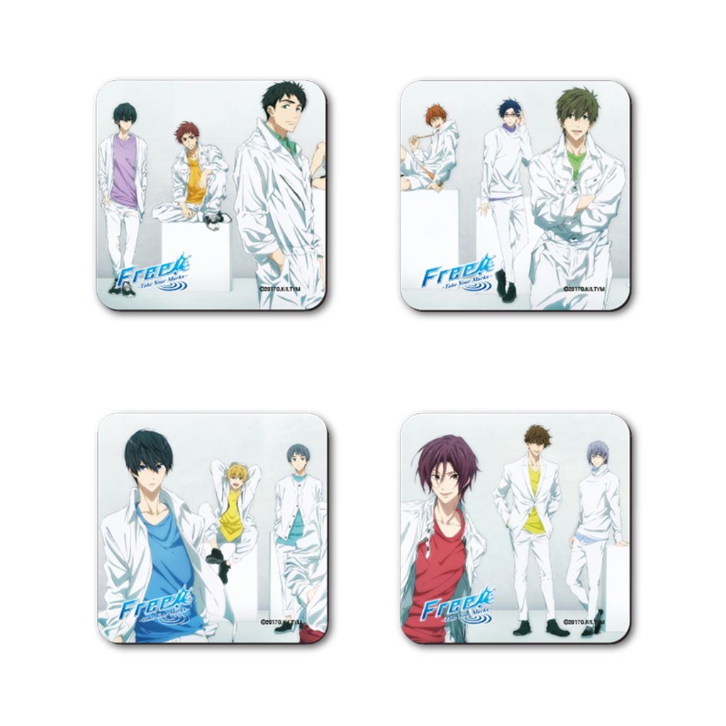 Free! Take your Marks - Untersetzer-Set
