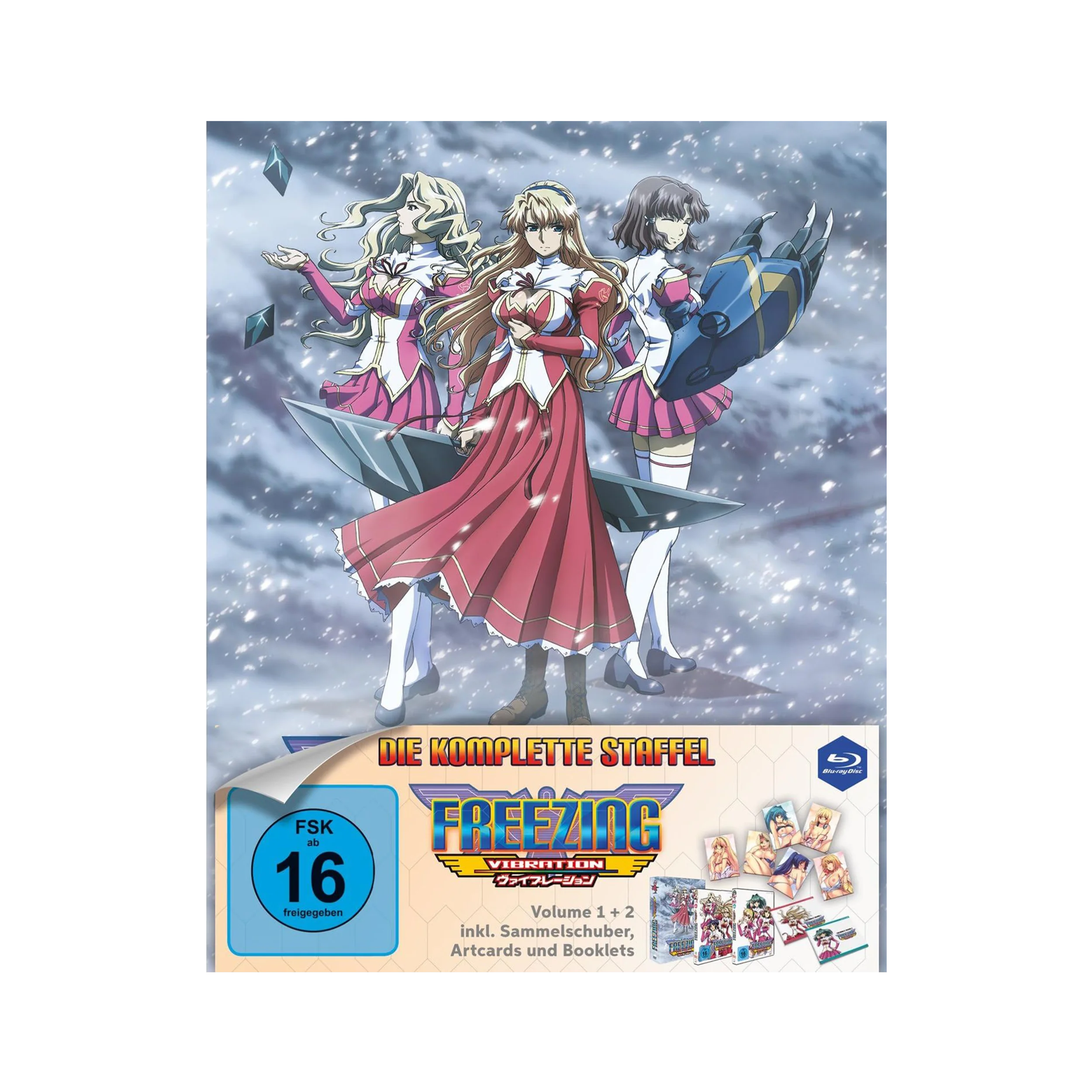 Freezing Vibration - Die komplette Staffel inkl. Sammelschuber Artcards und Booklets - Limited Edition (Blu-ray)
