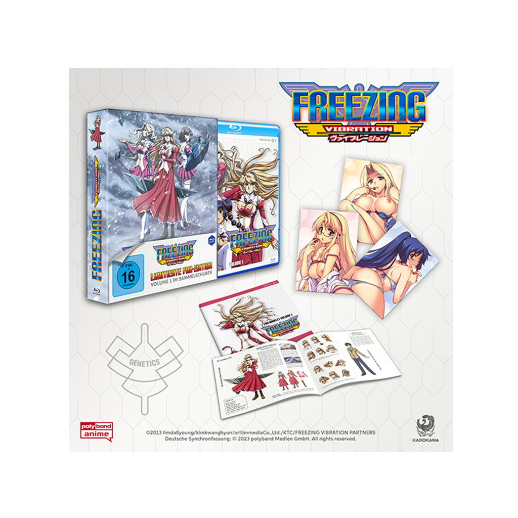 Freezing Vibration - Vol. 1 mit Sammelschuber - Limited Edition (Blu-ray)