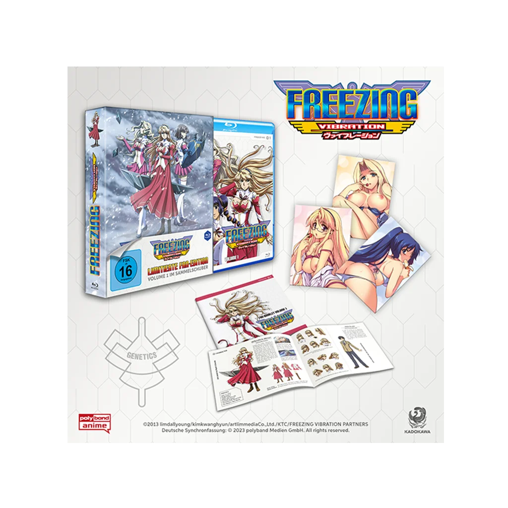 Freezing Vibration - Vol. 1 mit Sammelschuber - Limited Edition (Blu-ray)