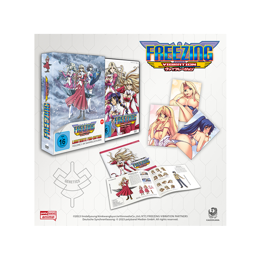 Freezing Vibration - Vol. 1 mit Sammelschuber - Limited Edition (DVD)