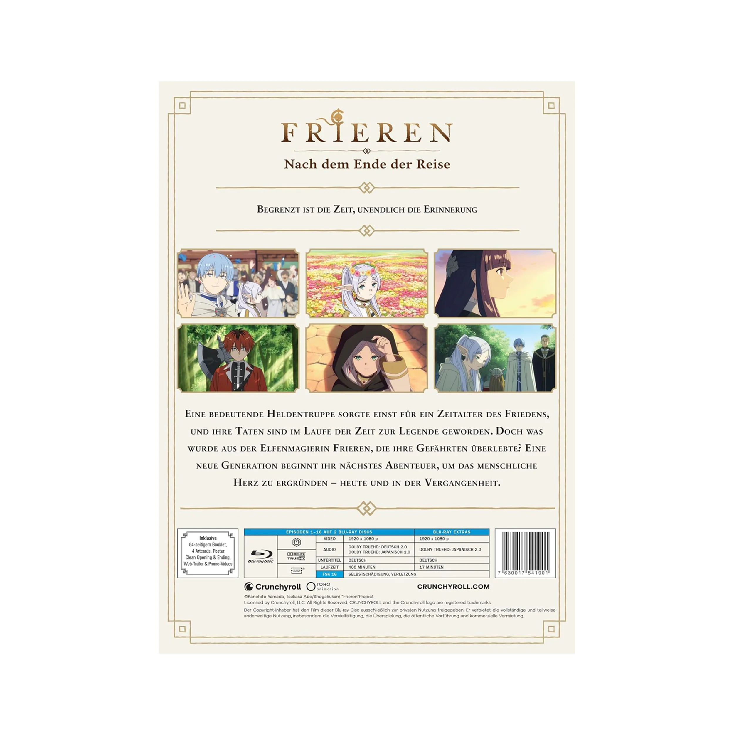 Frieren: Beyond Journey’s End - Frieren: Nach dem Ende der Reise - Vol. 1 (Blu-ray)