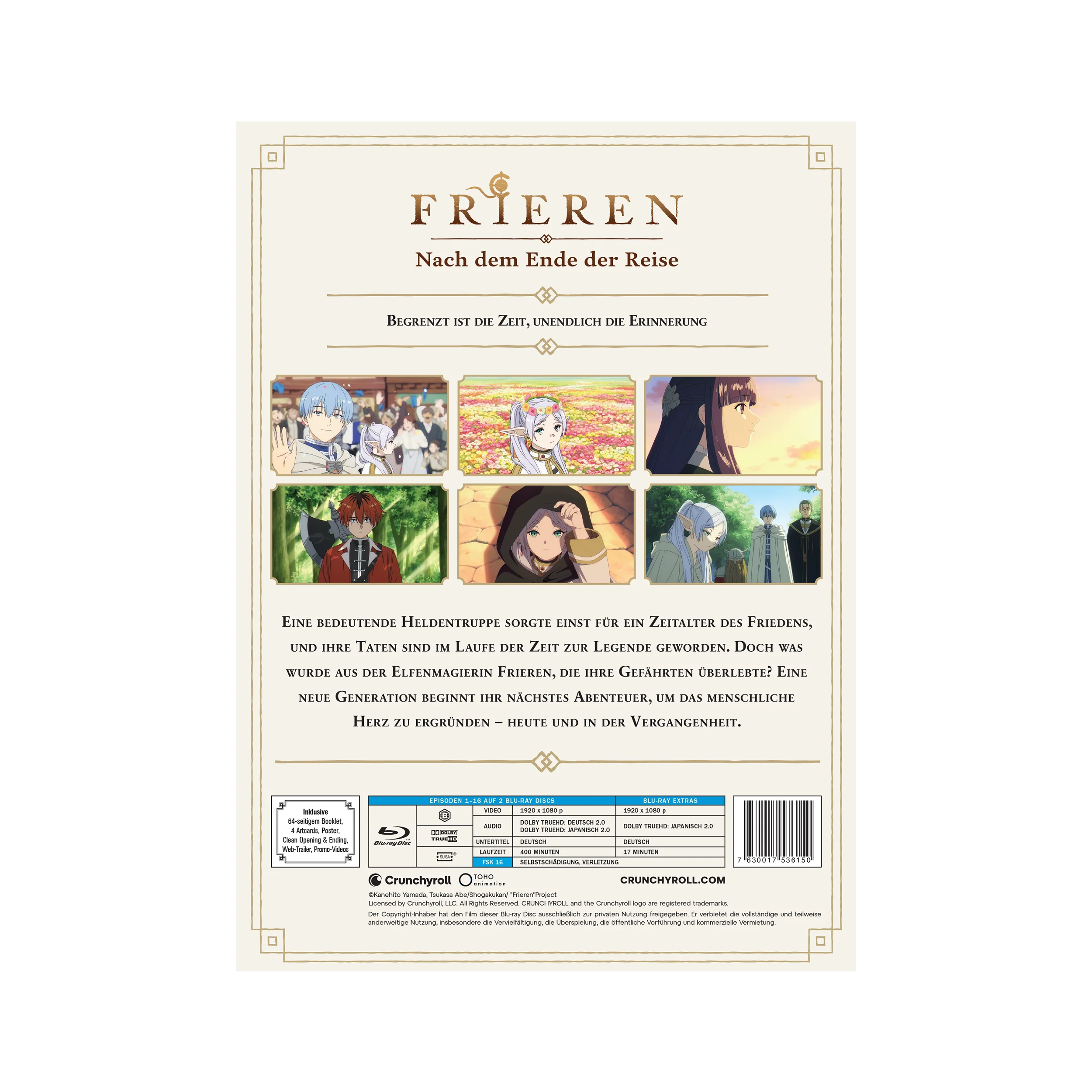 Frieren nach dem Ende der Reise Manga-Collection in limitierter Edition mit Sammelschuber