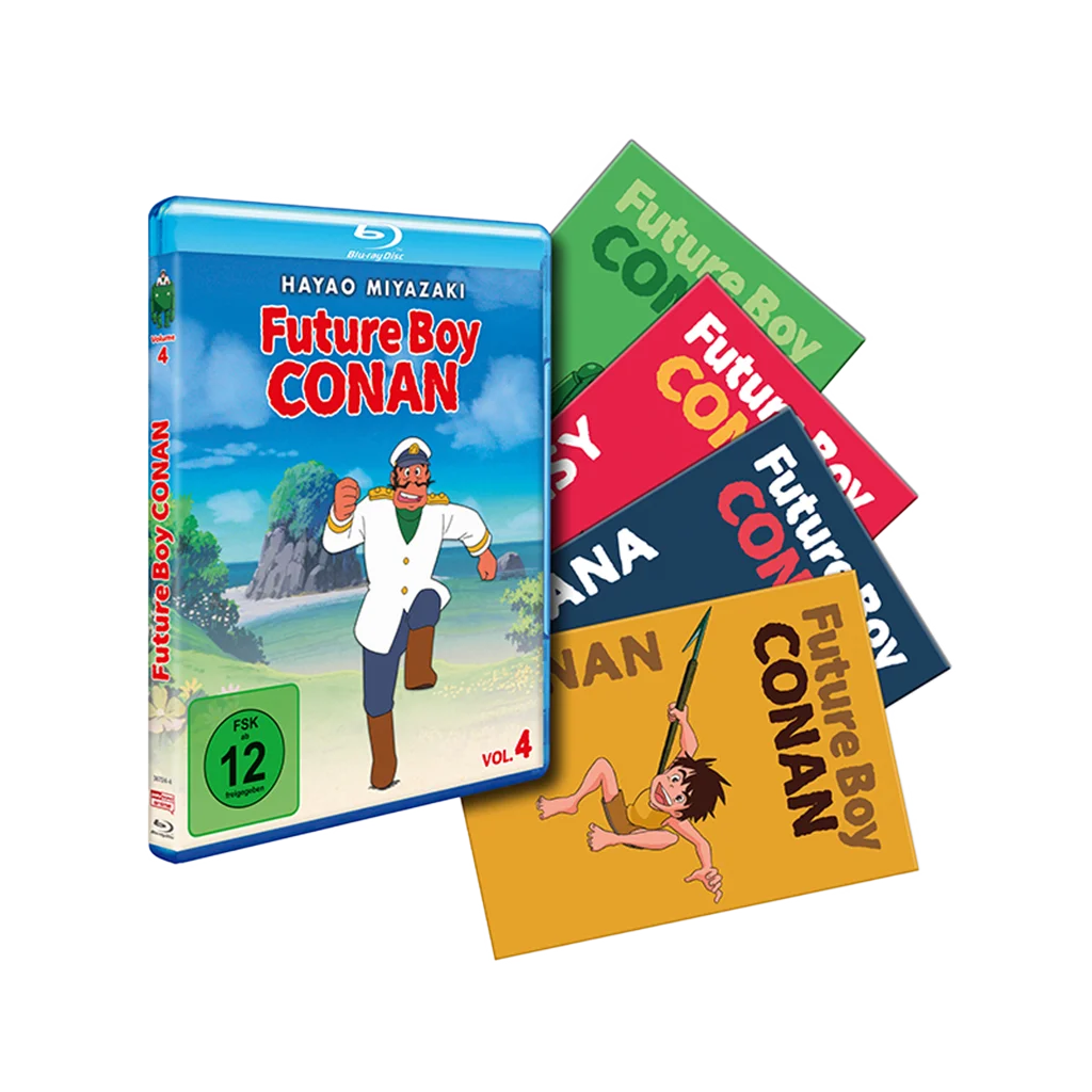 Future Boy Conan - Vol. 4 mit Artcards - Limited Edition (Blu-ray)