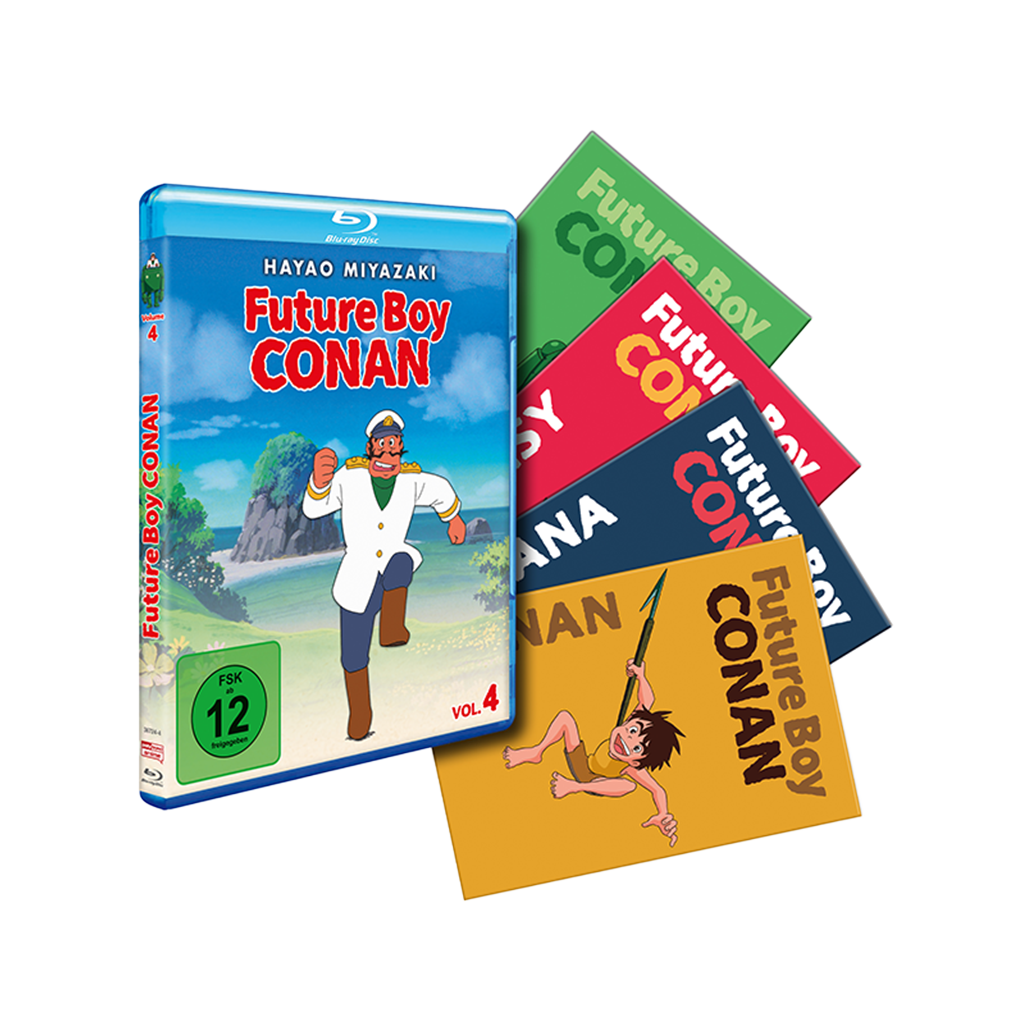 Future Boy Conan - Vol. 4 mit Artcards - Limited Edition (Blu-ray)