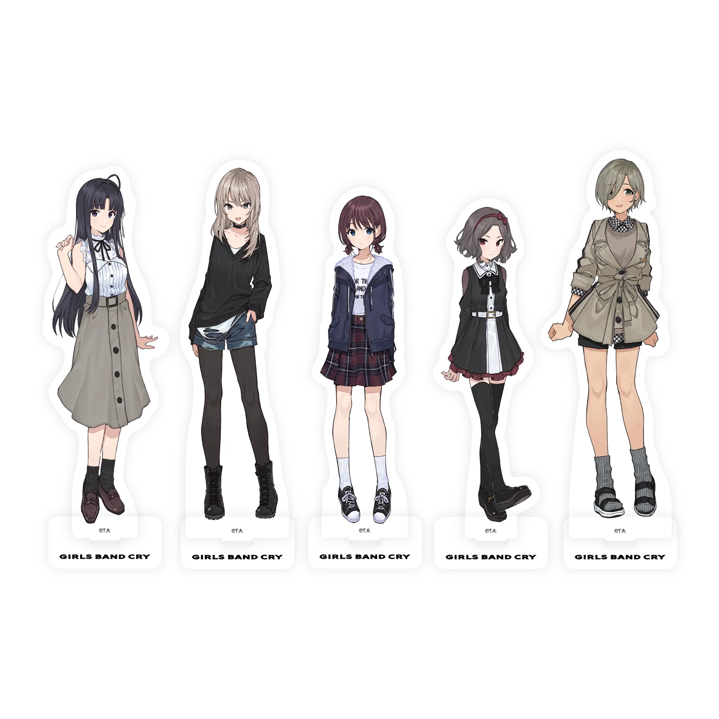 Girls Band Cry - Acrylaufsteller - Tomo