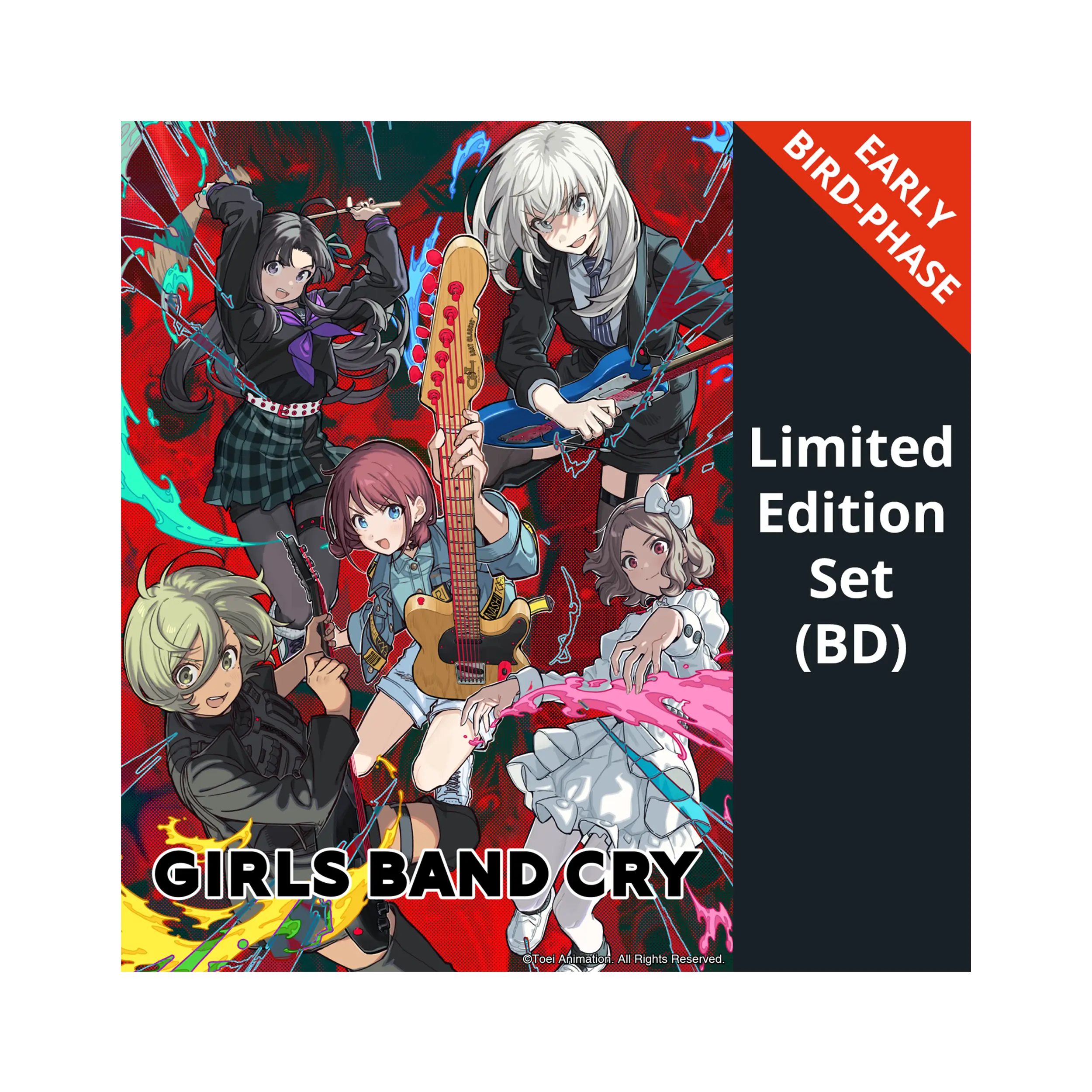 Girls Band Cry - Limited Edition (Blu-ray) - Sparbundle mit Vol. 1 & 2, Sammelschuber und exklusiven Extras