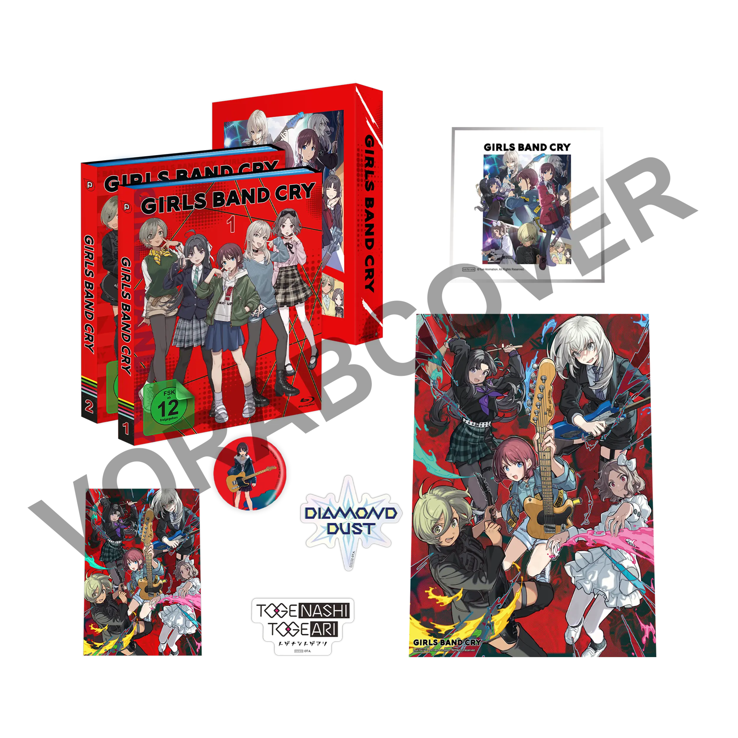 Girls Band Cry - Limited Edition (Blu-ray) - Sparbundle mit Vol. 1 & 2, Sammelschuber und exklusiven Extras
