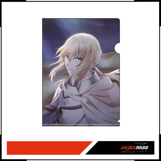 [Goodie] Fate/Grand Order THE MOVIE Divine Realm of the Round Table: Camelot Paladin; Agateram - Klarsichtfolie DIN A5