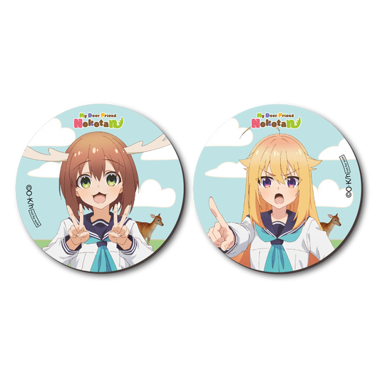 [Goodie] My Deer Friend Nokotan - Vol. 1 - Untersetzer-Set (2 Untersetzer)