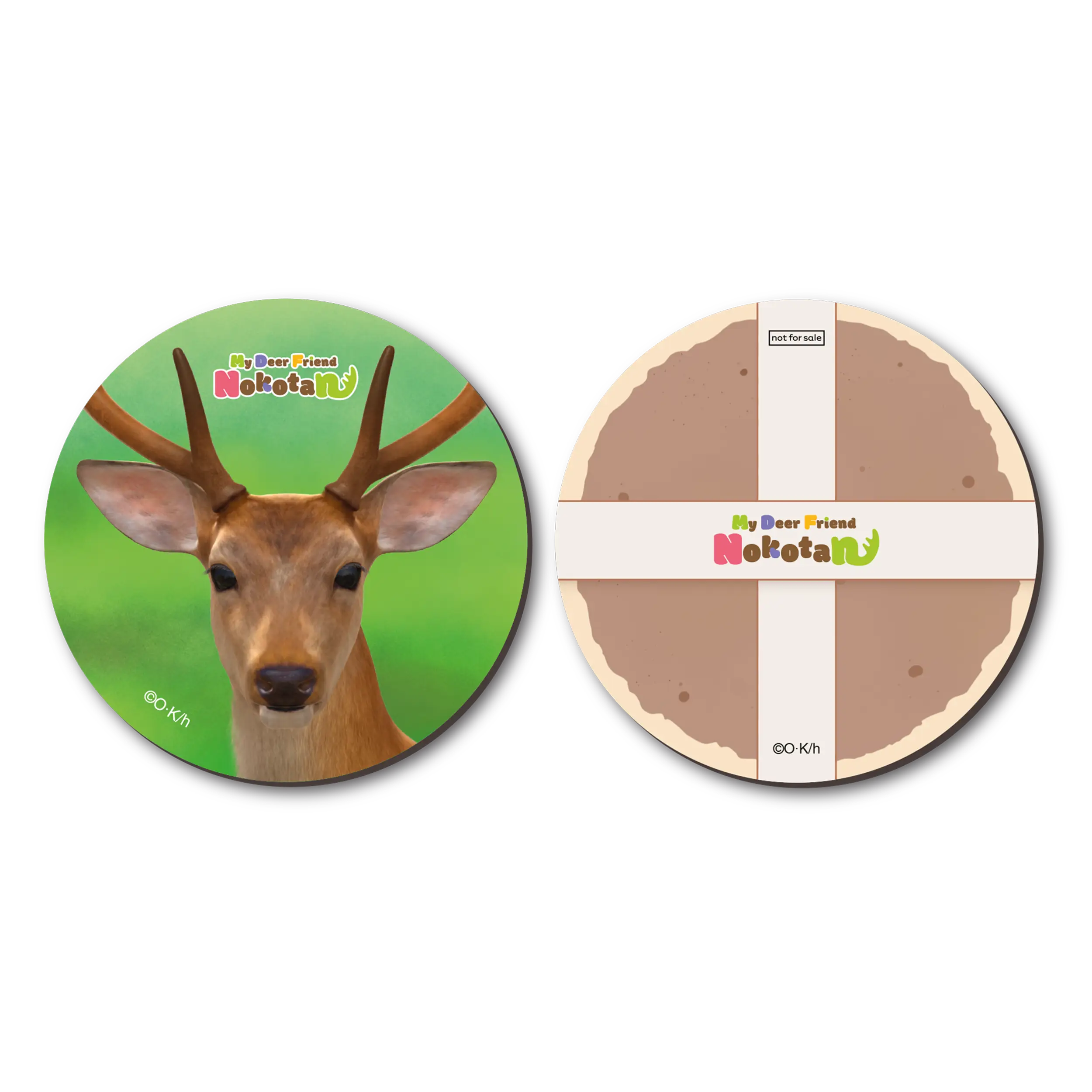 [Goodie] My Deer Friend Nokotan - Vol. 2 - Untersetzer-Set (2 Untersetzer)