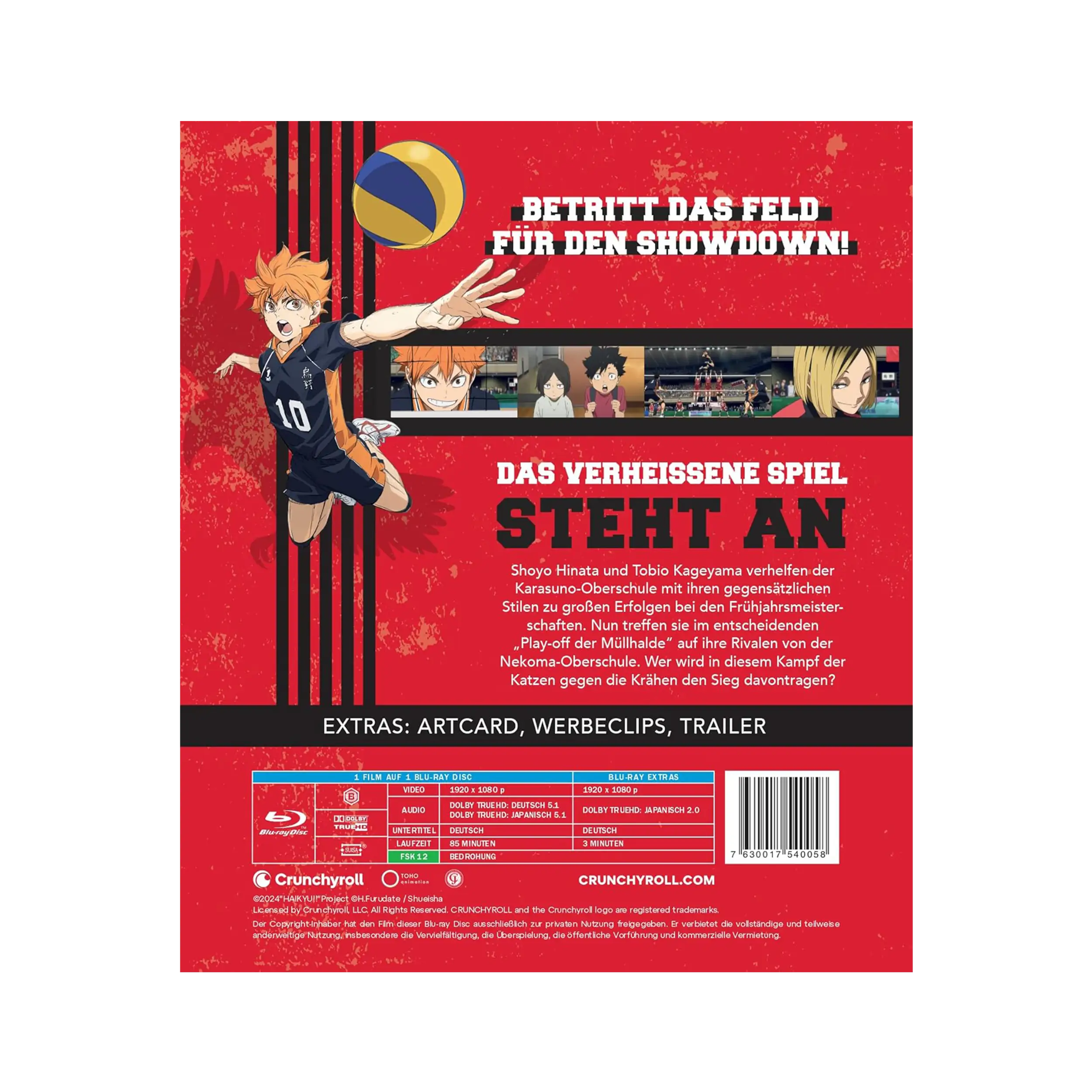 Haikyu!! - Das Play-Off der Müllhalde (Blu-ray)