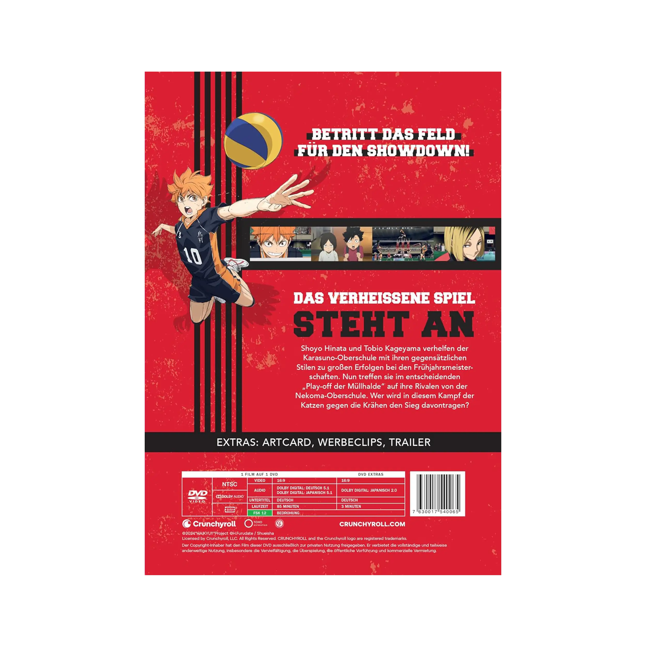 Haikyu!! - Das Play-Off der Müllhalde (DVD)