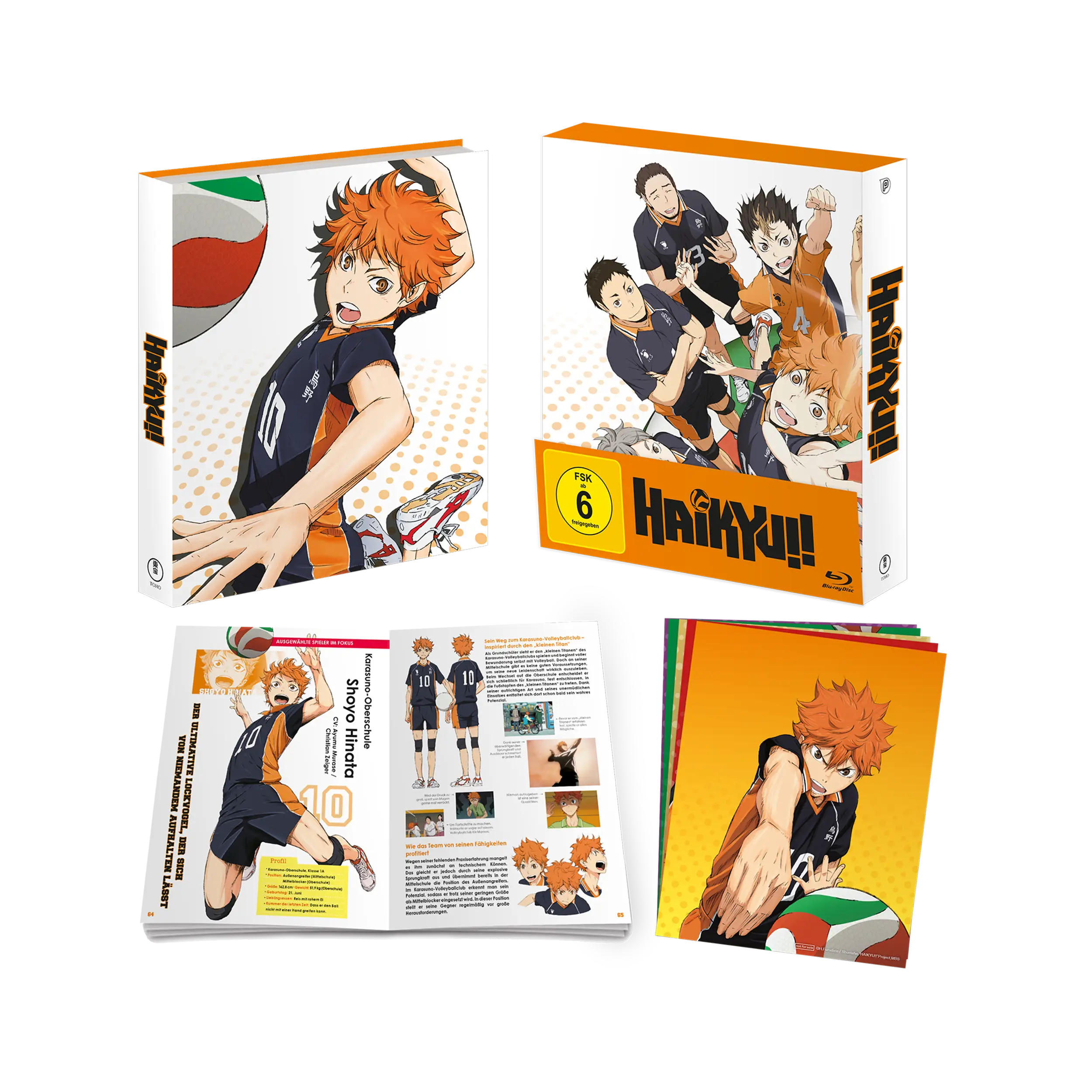 Haikyu!! Staffel 1 - Komplettbox (Blu-ray)