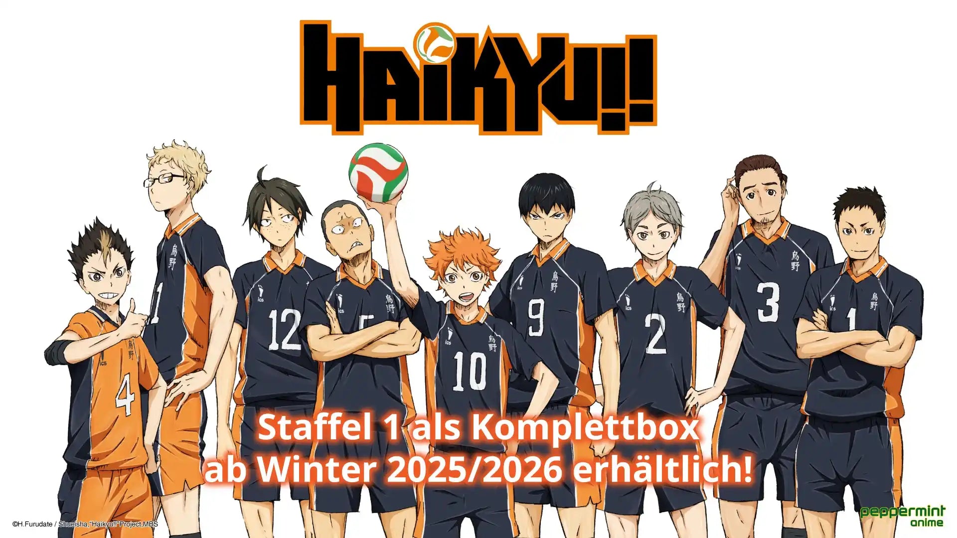 Haikyuu!! Volleyball Trikot-Set.