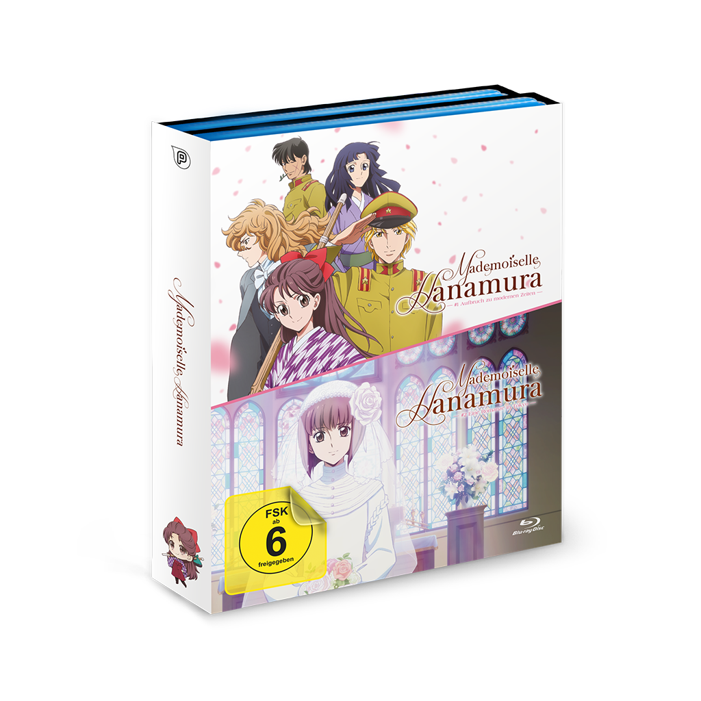 Mademoiselle Hanamura – Komplett-Set – Movie 1&2 (Blu-ray)