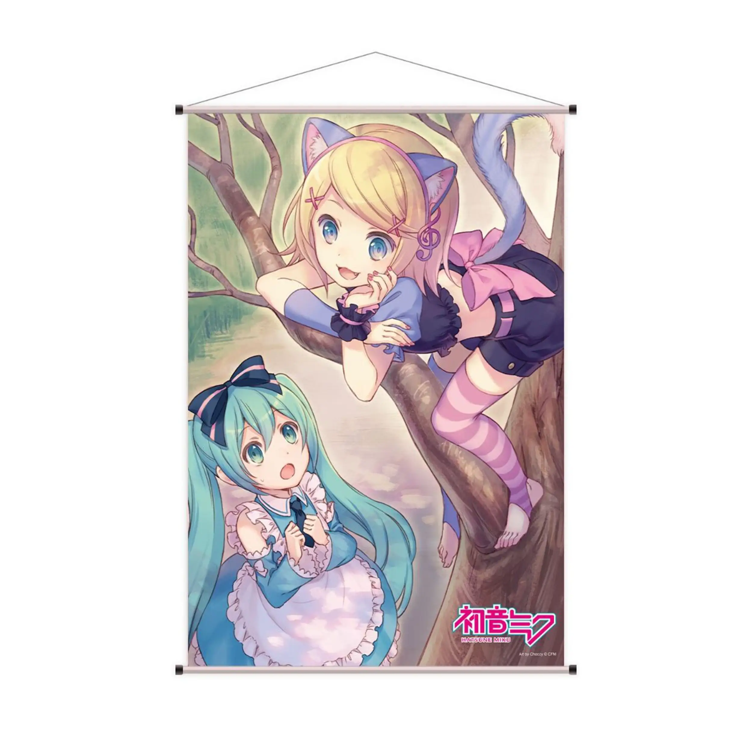 Hatsune Miku - Wallscroll 8: Wonderland 2 (60x90cm)