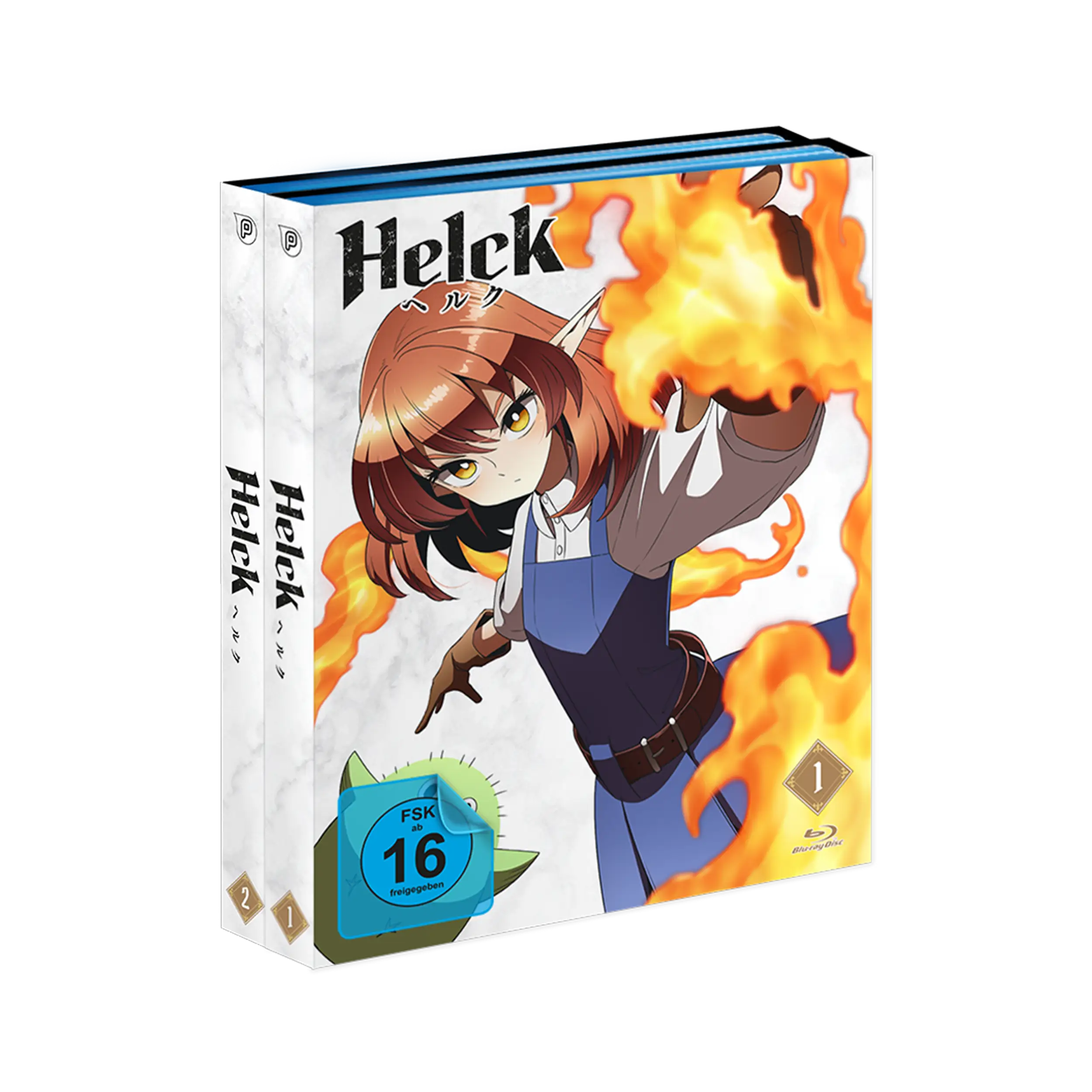 Helck - Season 1 - Gesamtausgabe mit Vol. 1-2 (Blu-ray)