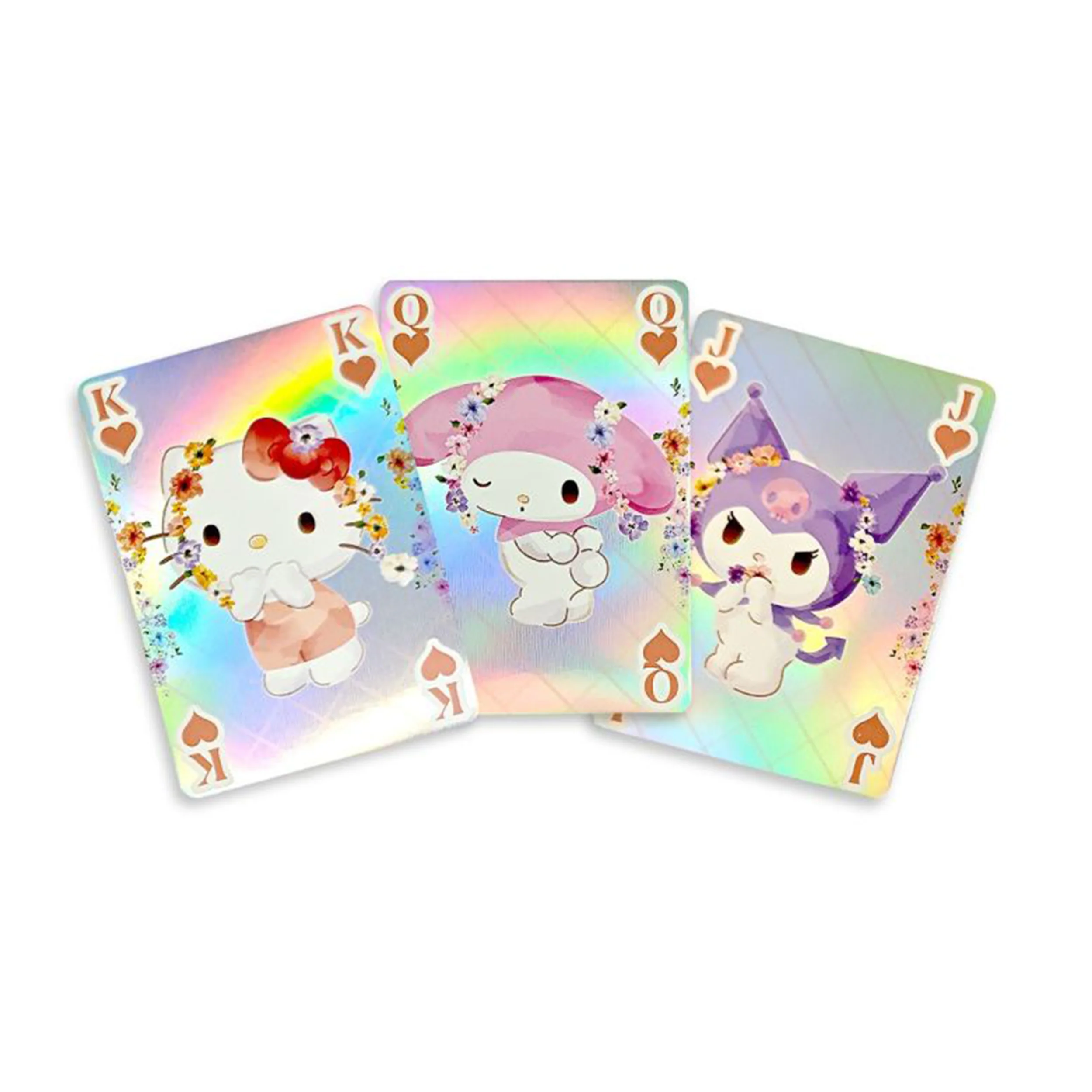 Hello Kitty & Friends - Pastel Vivid - Spielkarten (Holo-Effekt)
