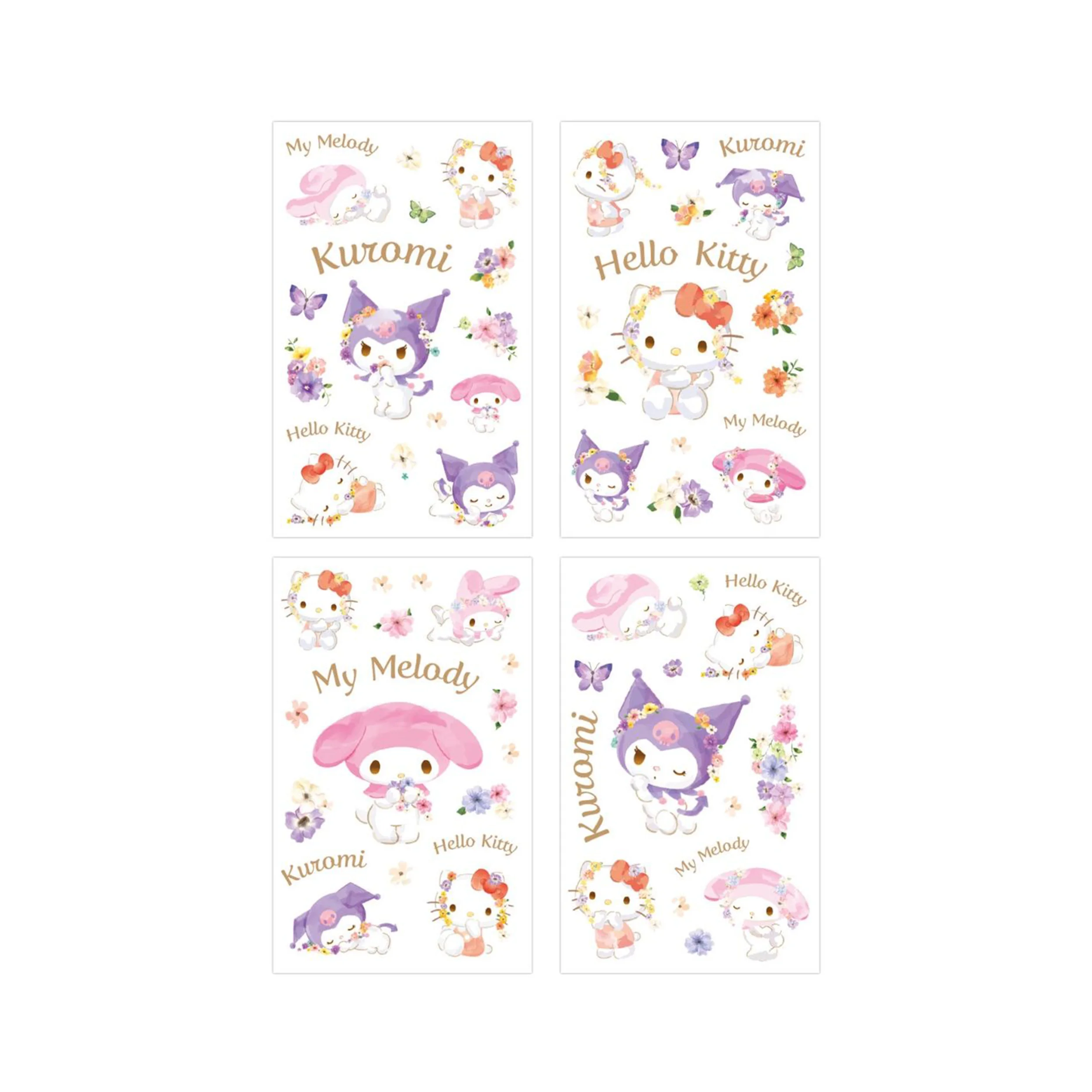 Hello Kitty & Friends - Pastel Vivid - Sticker-Set
