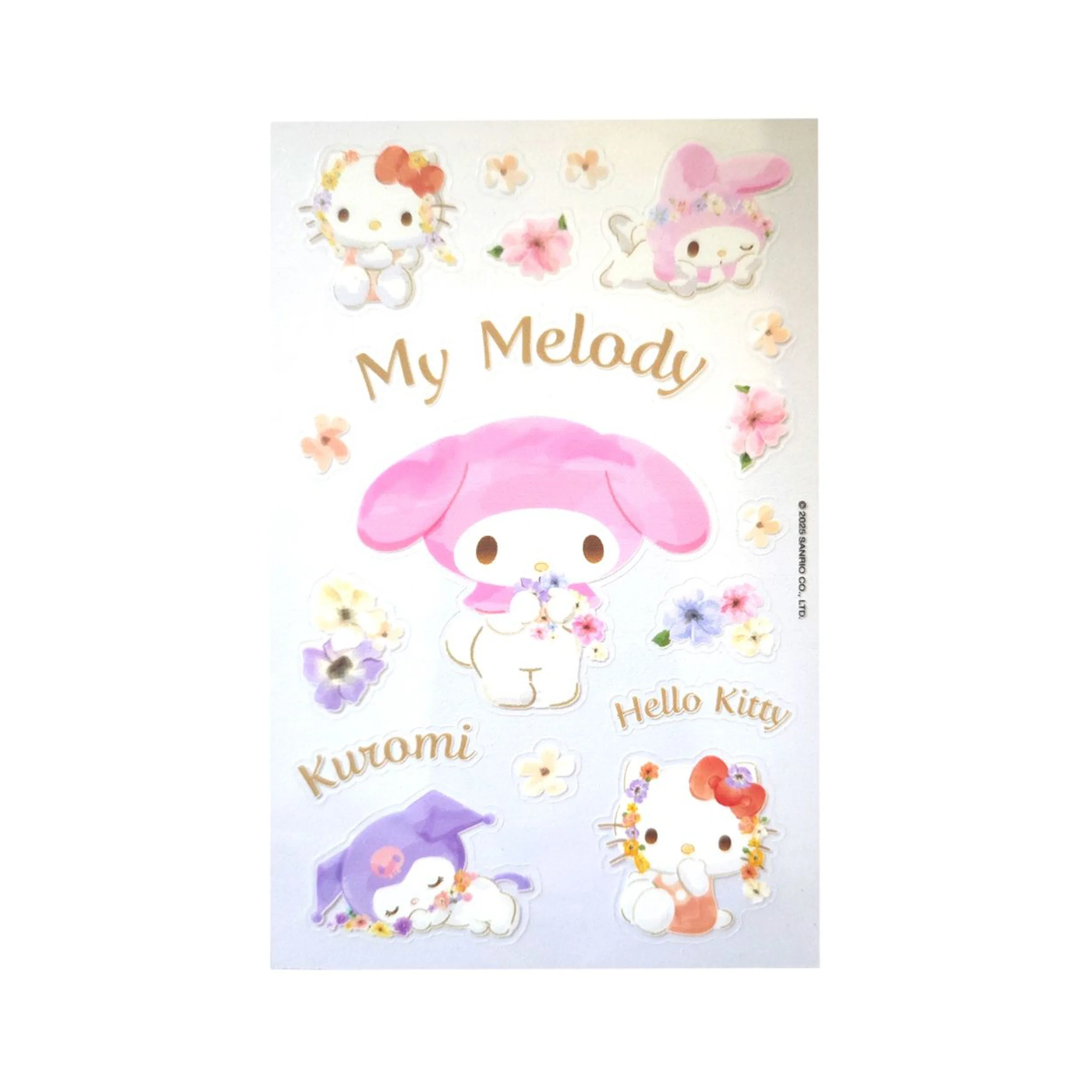 Hello Kitty & Friends - Pastel Vivid - Sticker-Set
