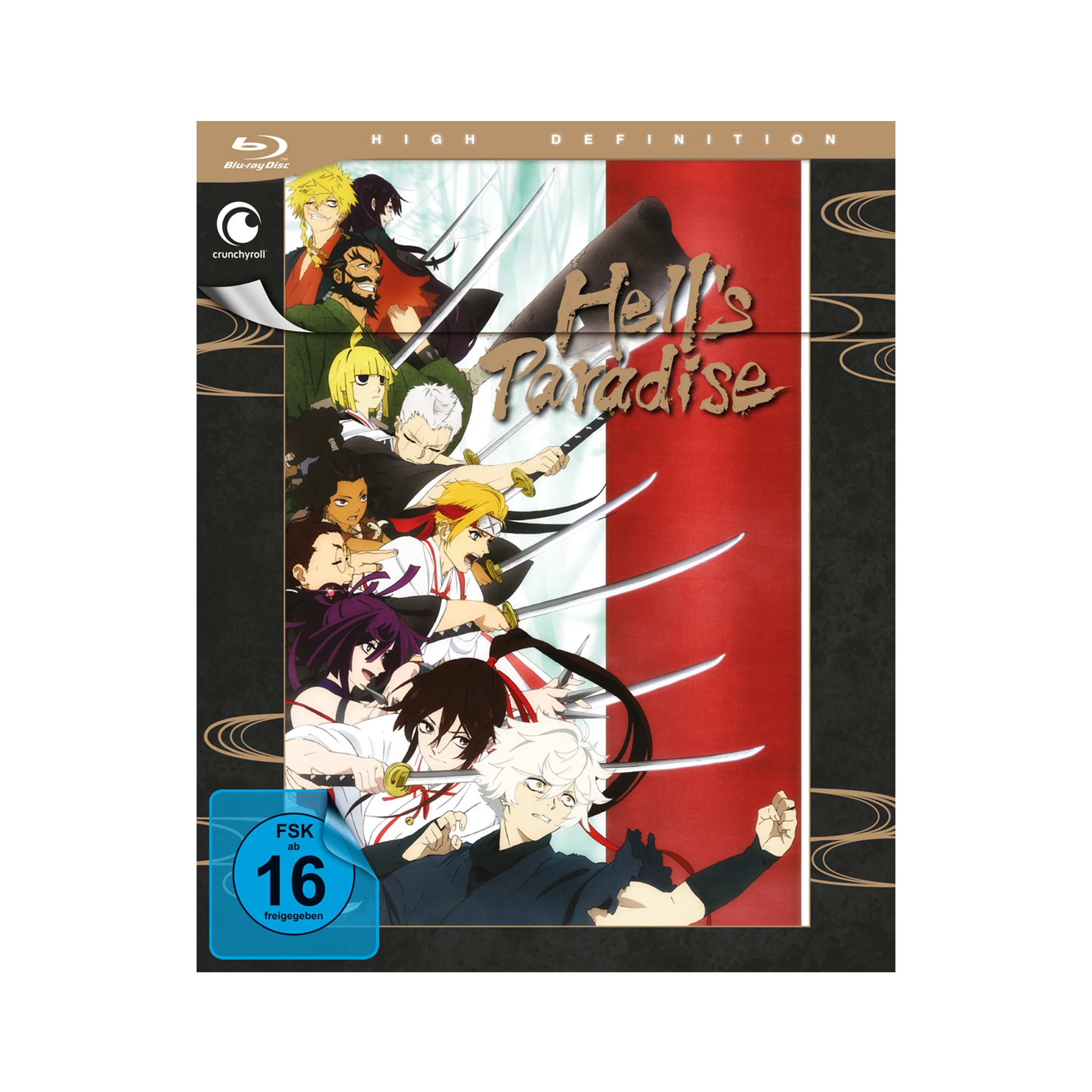 High-Definition Blu-ray-Case von Hell’s Paradise Staffel 1 Vol. 1 Limited Edition