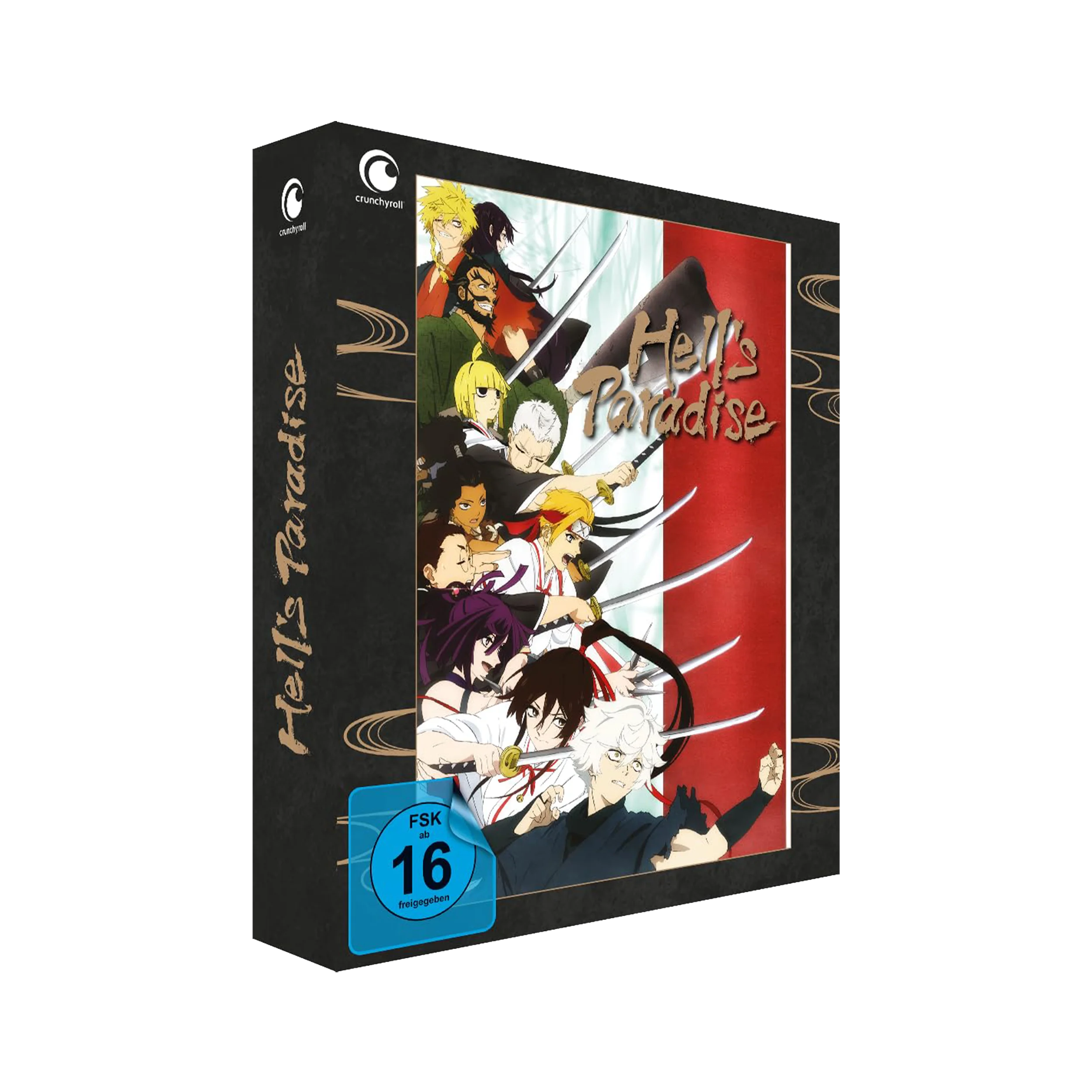 Hell’s Paradise Staffel 1 Vol.1 Limitierte Edition Blu-ray mit Anime-Charakteren, FSK 16