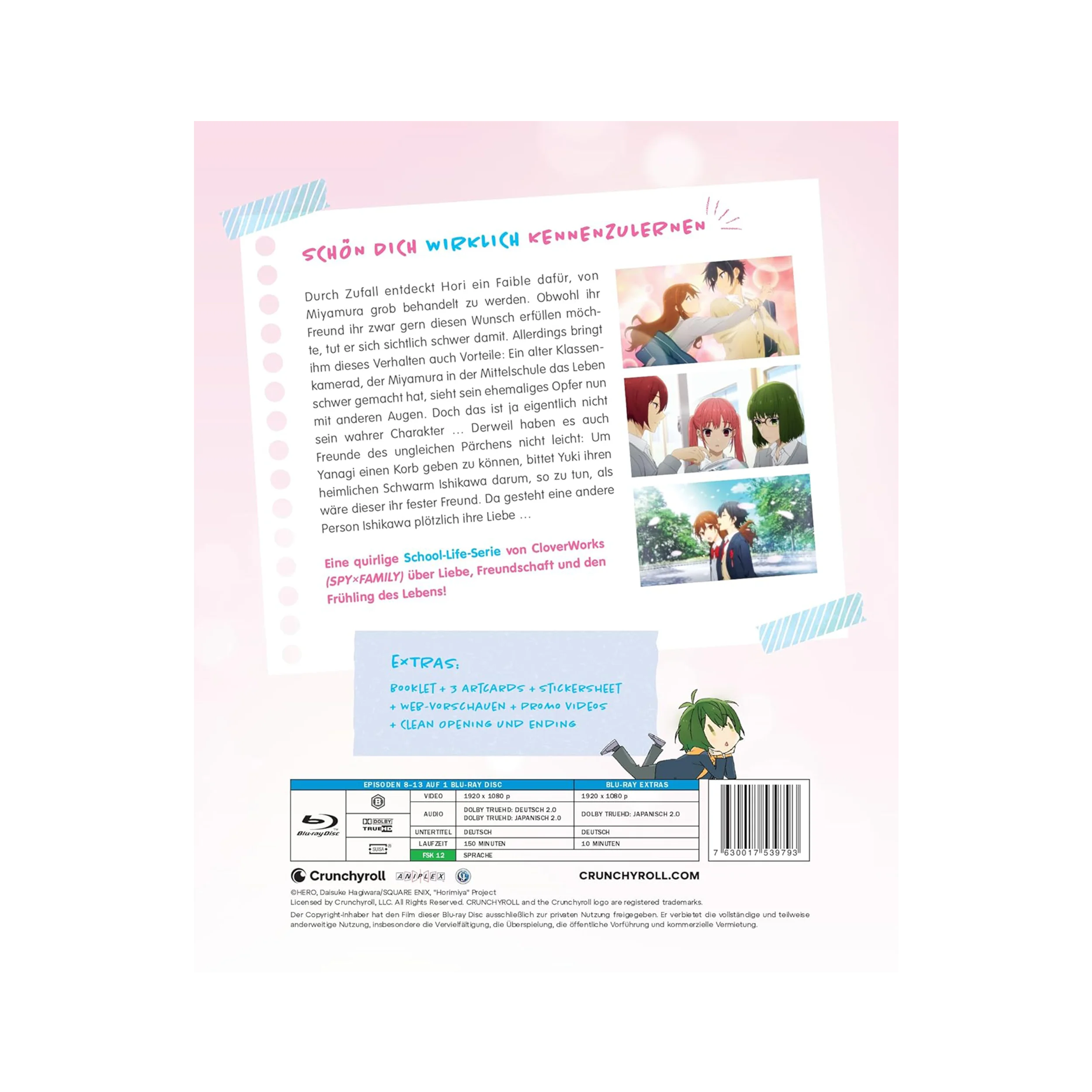 Horimiya - Staffel 1 - Vol. 2 (Blu-ray)