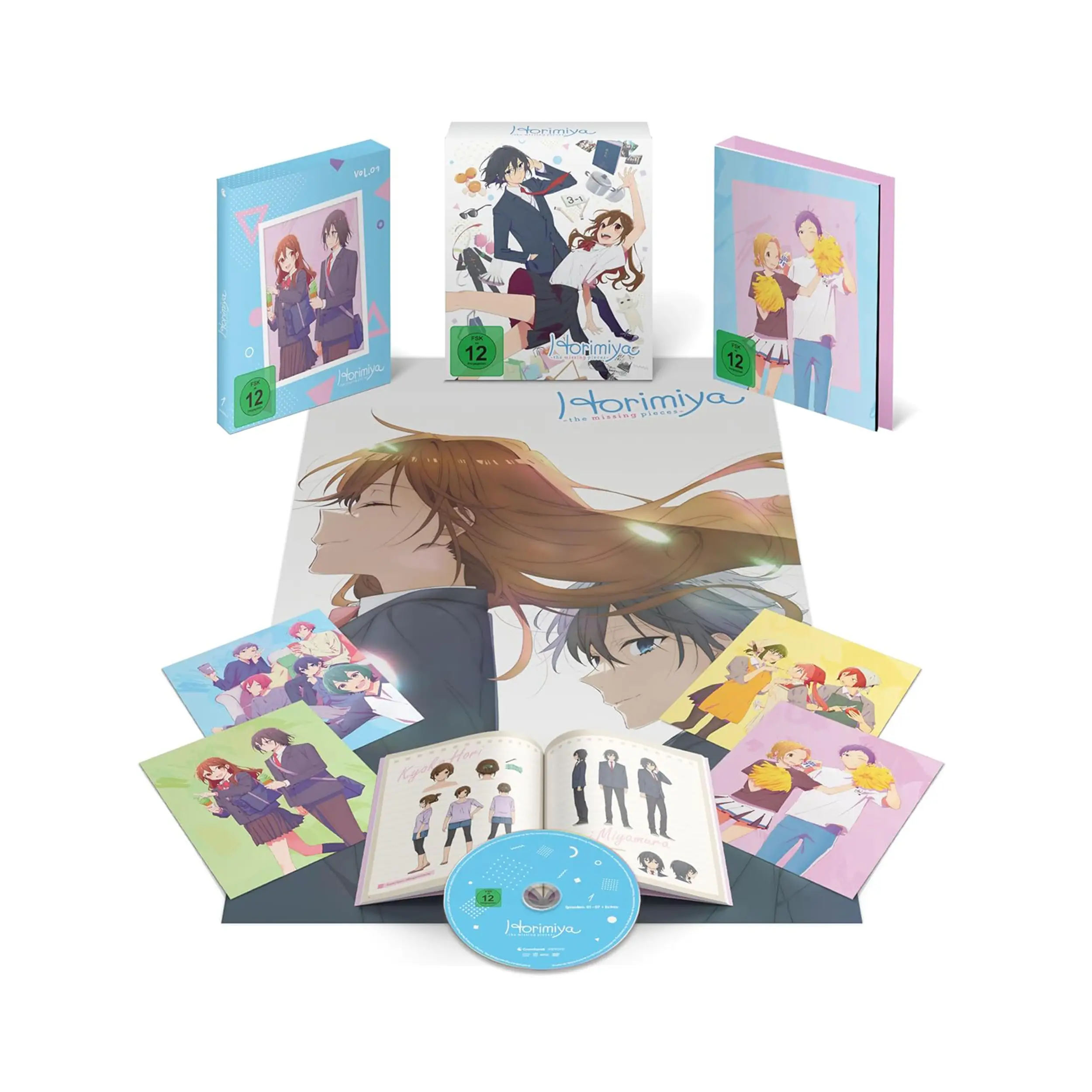 Horimiya: The Missing Pieces - Staffel 2 - Vol. 1 - Limited Edition mit Sammelschuber (DVD)