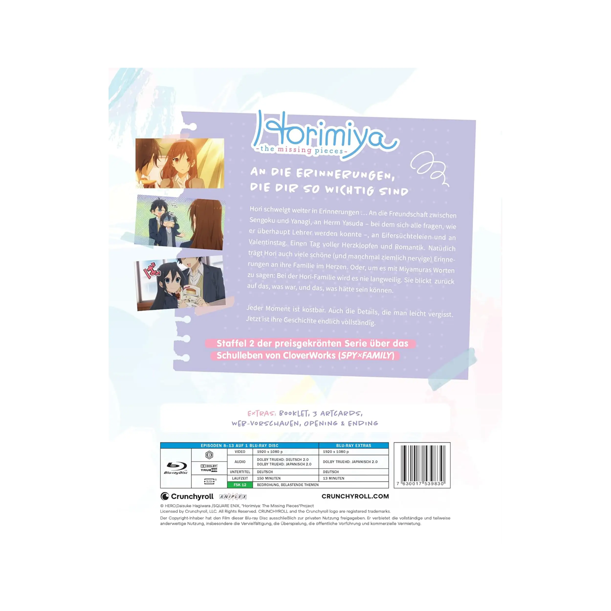 Horimiya: The Missing Pieces - Staffel 2 - Vol. 2 (Blu-ray)