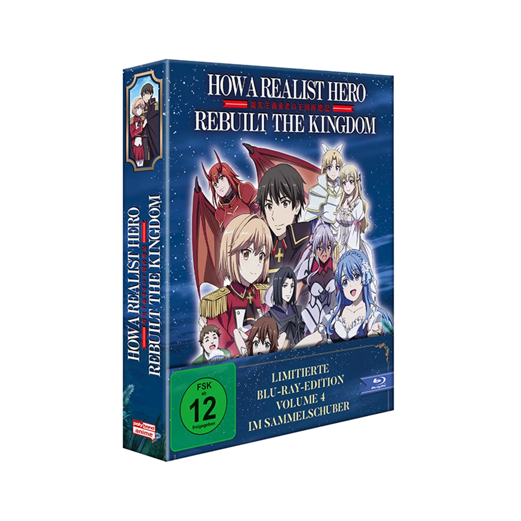 How a Realist Hero Rebuilt the Kingdom - Vol. 4 mit Sammelschuber (Blu-ray)