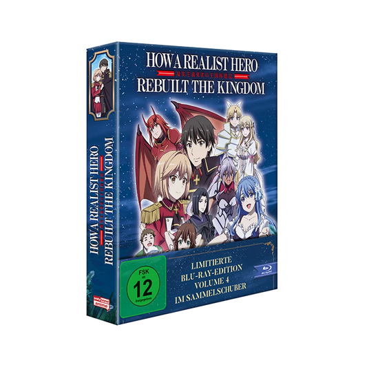 How a Realist Hero Rebuilt the Kingdom - Vol. 4 mit Sammelschuber (Blu-ray)
