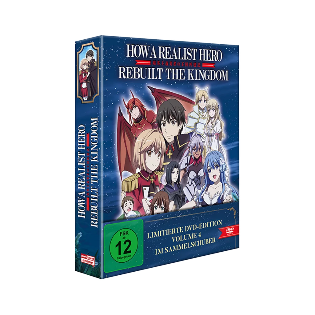 How a Realist Hero Rebuilt the Kingdom - Vol. 4 mit Sammelschuber (DVD)