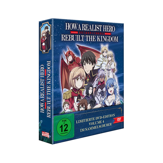 How a Realist Hero Rebuilt the Kingdom - Vol. 4 mit Sammelschuber (DVD)