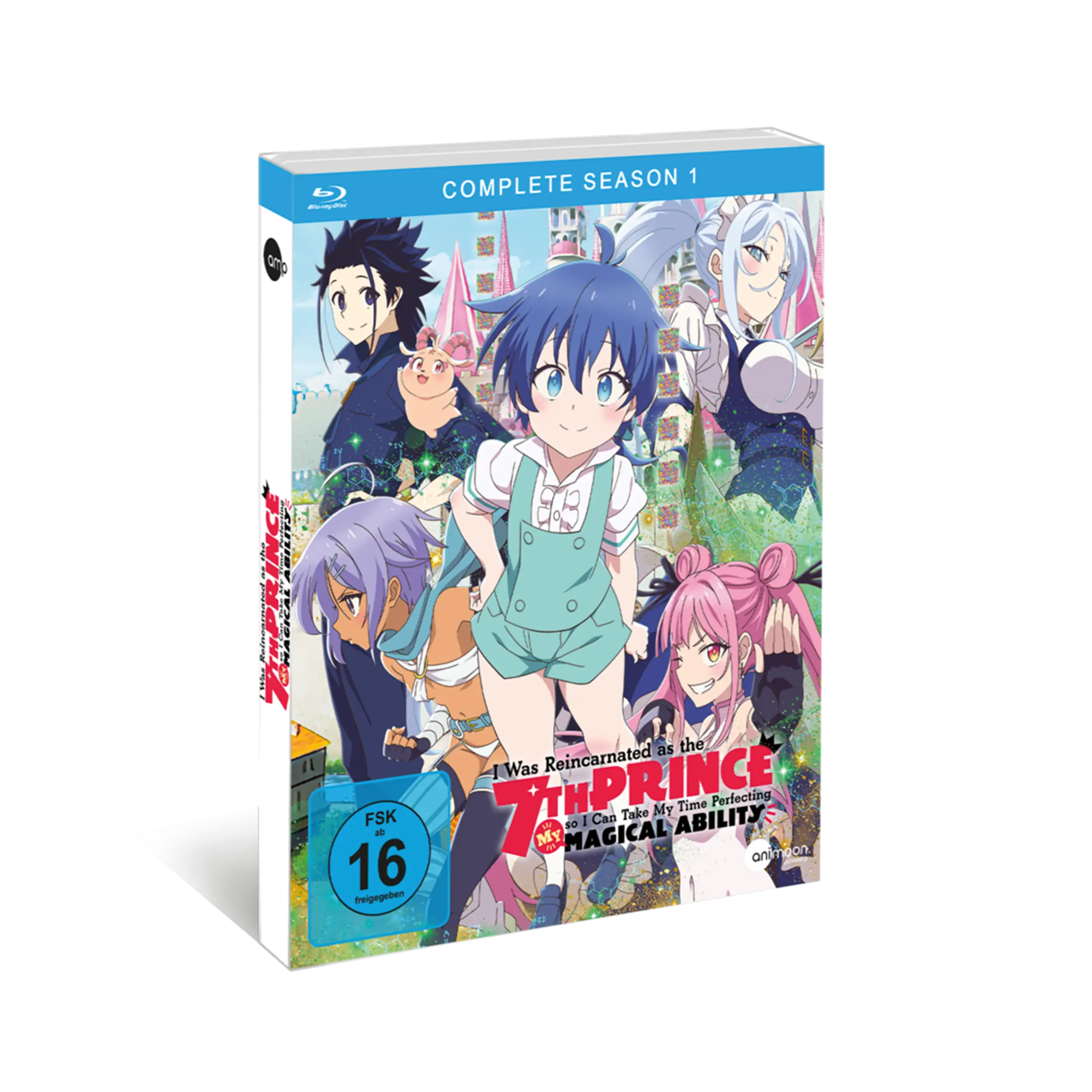 I Was Reincarnated as the 7th Prince So I Can Take My Time Perfecting My Magical Ability - Staffel 1 - Gesamtausgabe (Blu-ray)