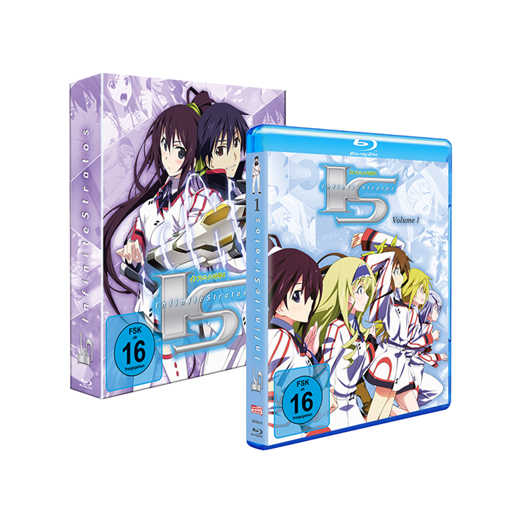 Infinite Stratos - Vol. 1 mit Sammelschuber - Limited Edition (Blu-ray)