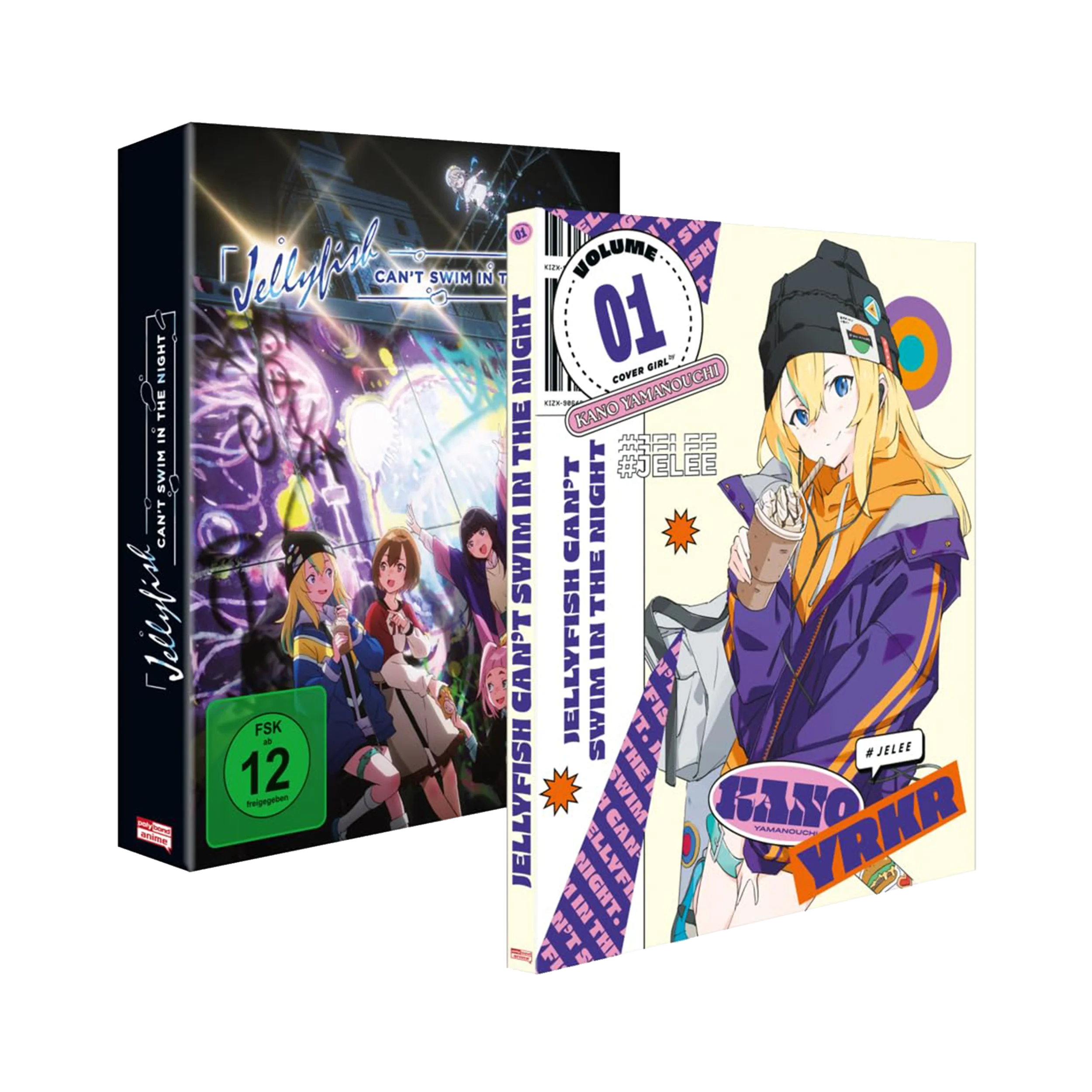 Jellyfish can’t swim in the Night - Volume 1 mit Sammelschuber - Limited Edition (DVD)