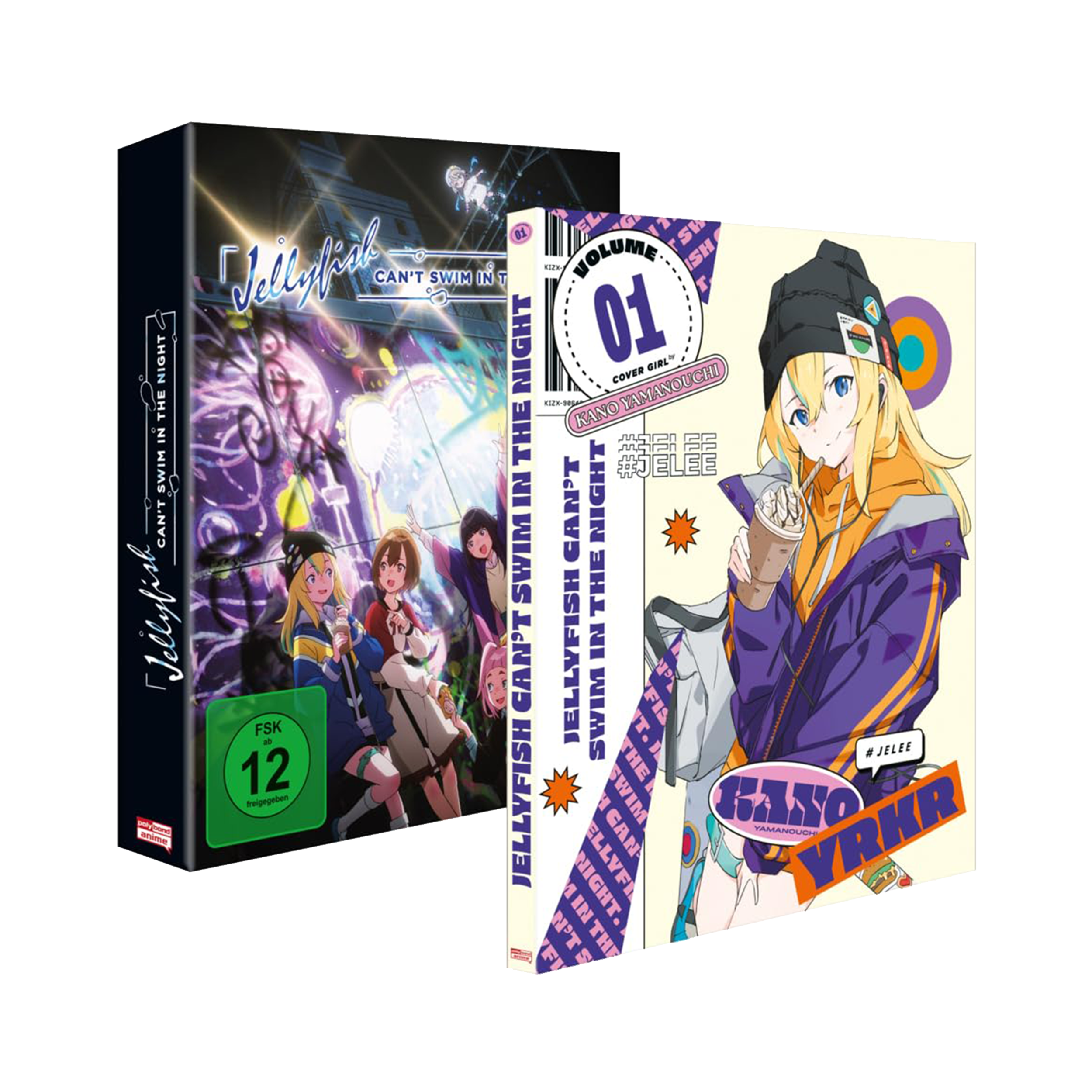 Jellyfish can't swim in the Night - Volume 1 mit Sammelschuber - Limited Edition (DVD)