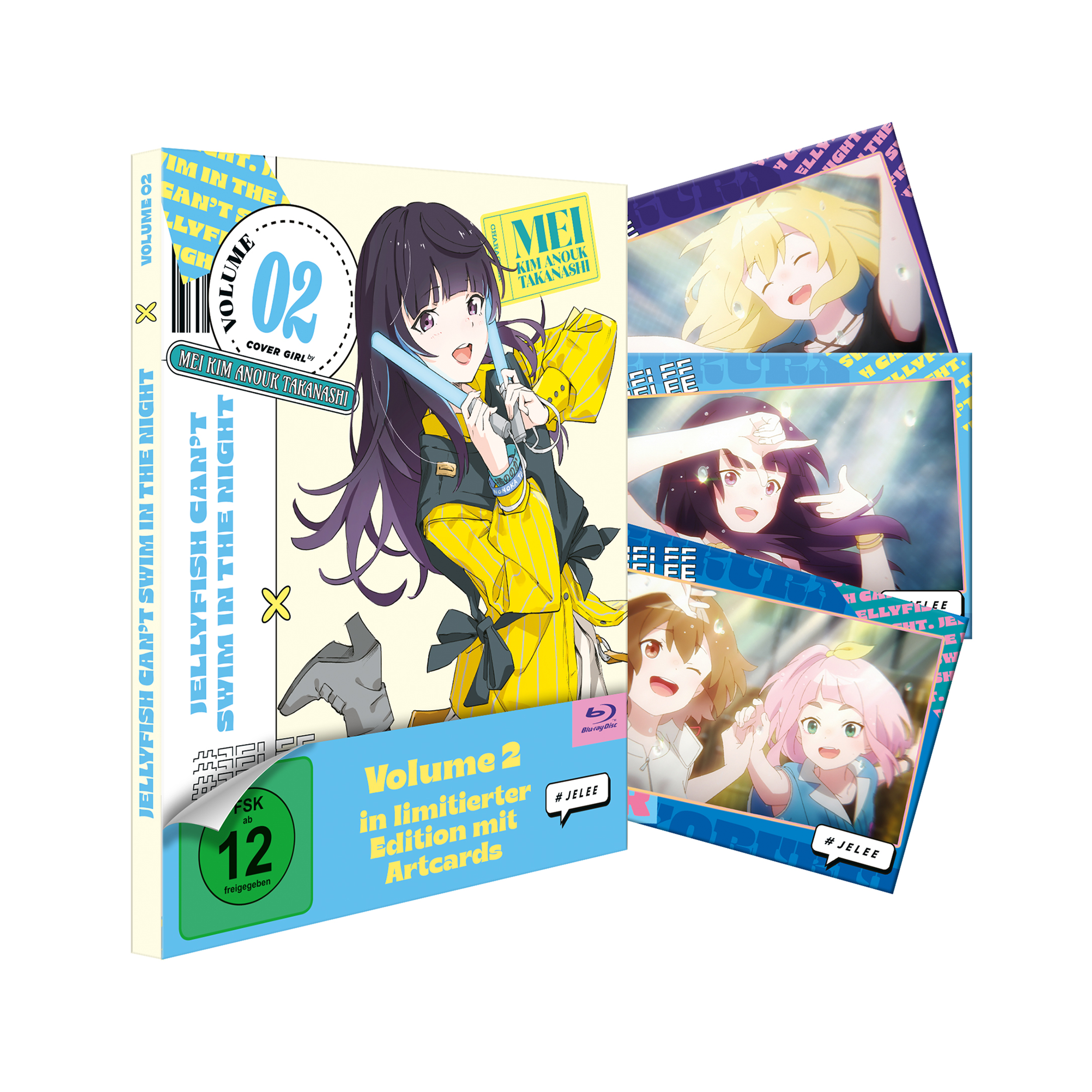 Jellyfish can't swim in the Night - Volume 2 mit Artcards - Limited Edition (Blu-ray)