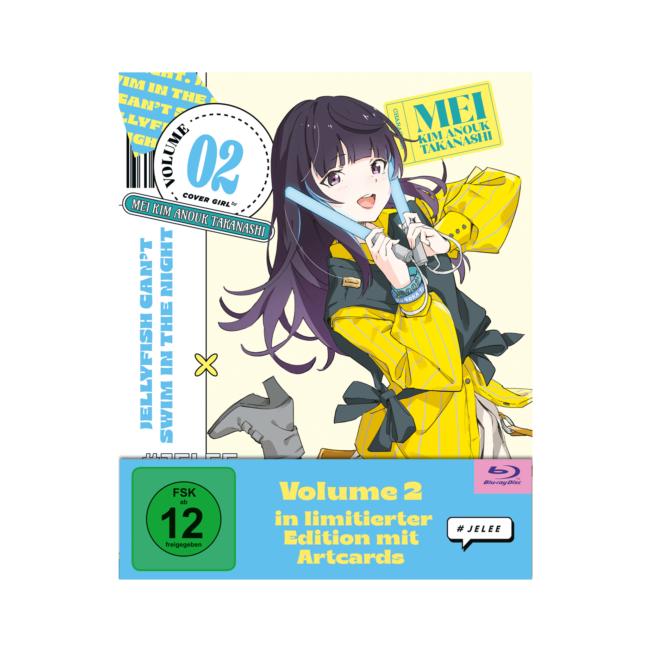 Jellyfish can't swim in the Night - Volume 2 mit Artcards - Limited Edition (Blu-ray)