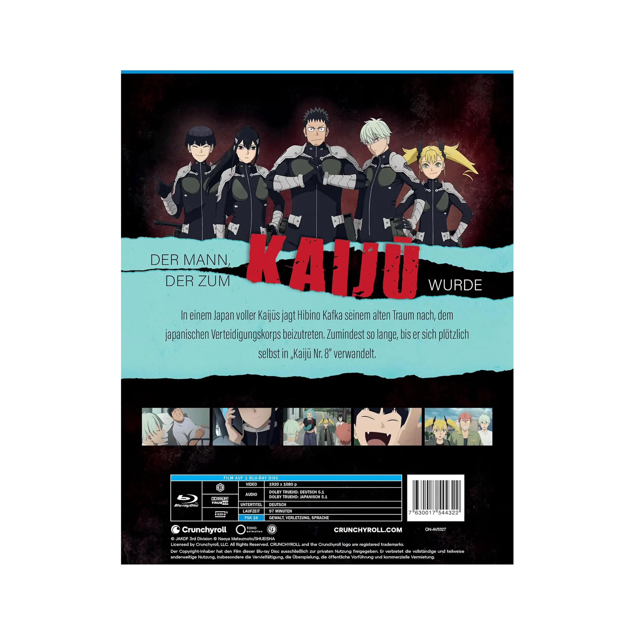 Kaiju No. 8: Mission Recon - The Movie - Steelbook Edition (Blu-ray)