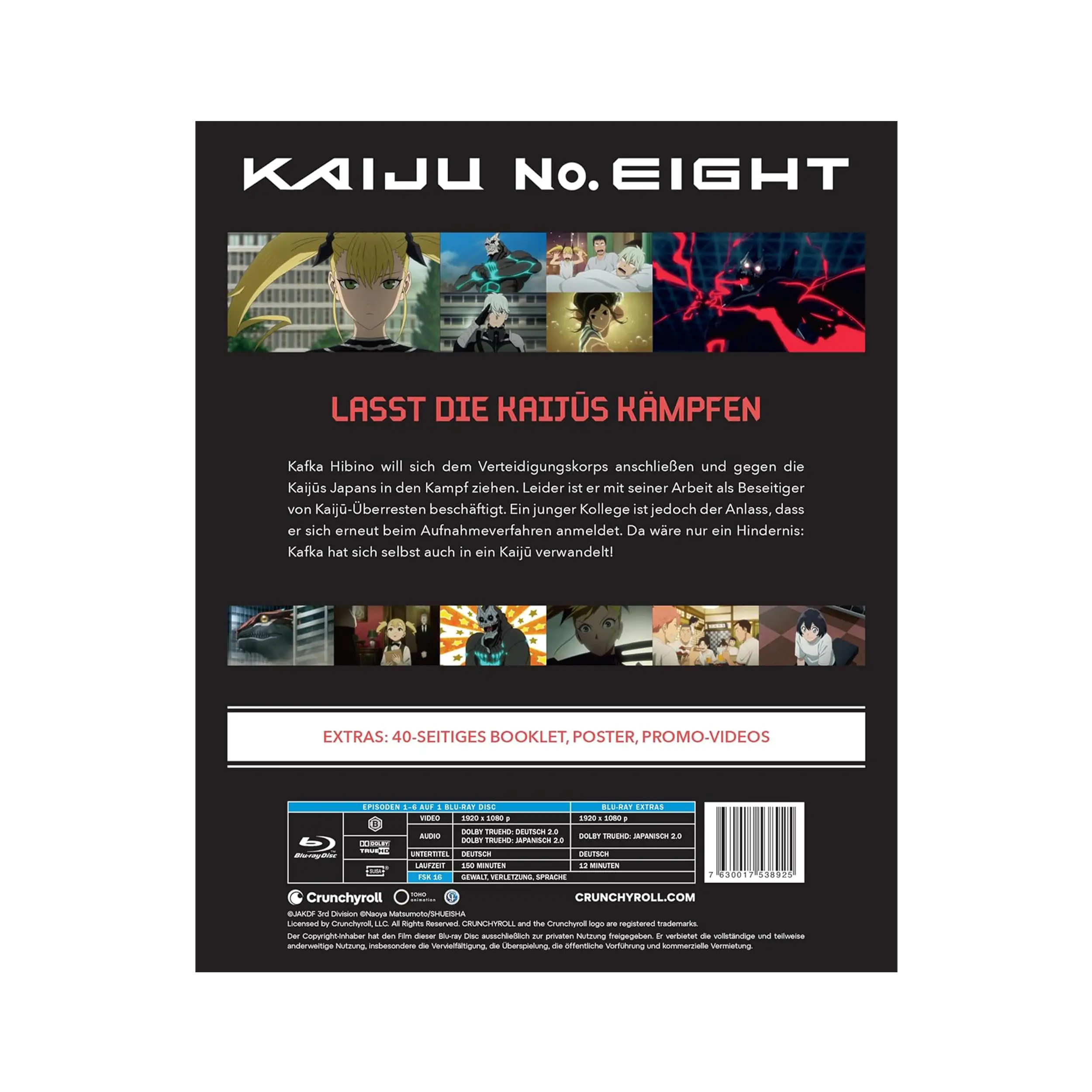 Kaiju No. 8 - Staffel 1 - Vol. 1 (Blu-ray)