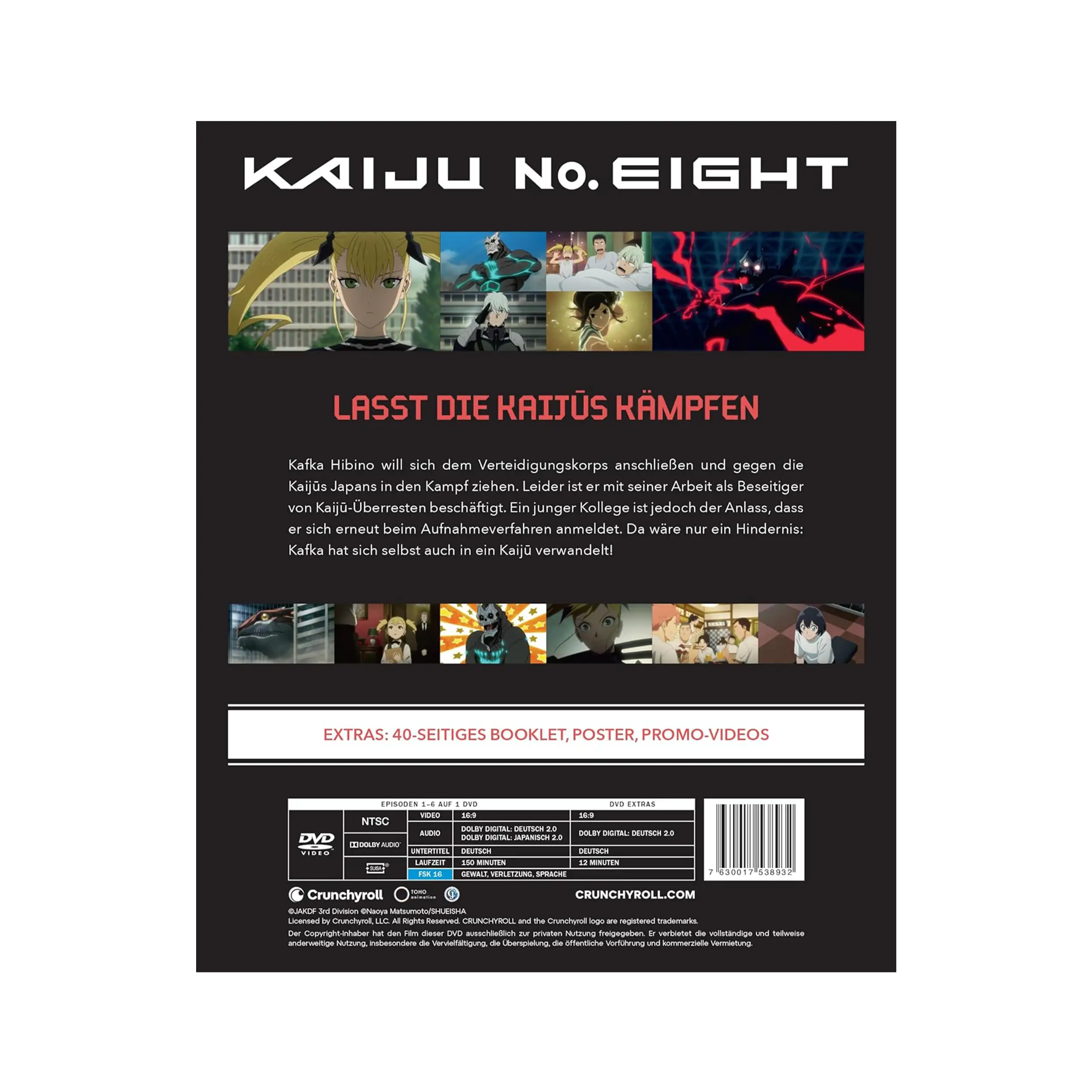 Kaiju No. 8 - Staffel 1 - Vol. 1 (DVD)