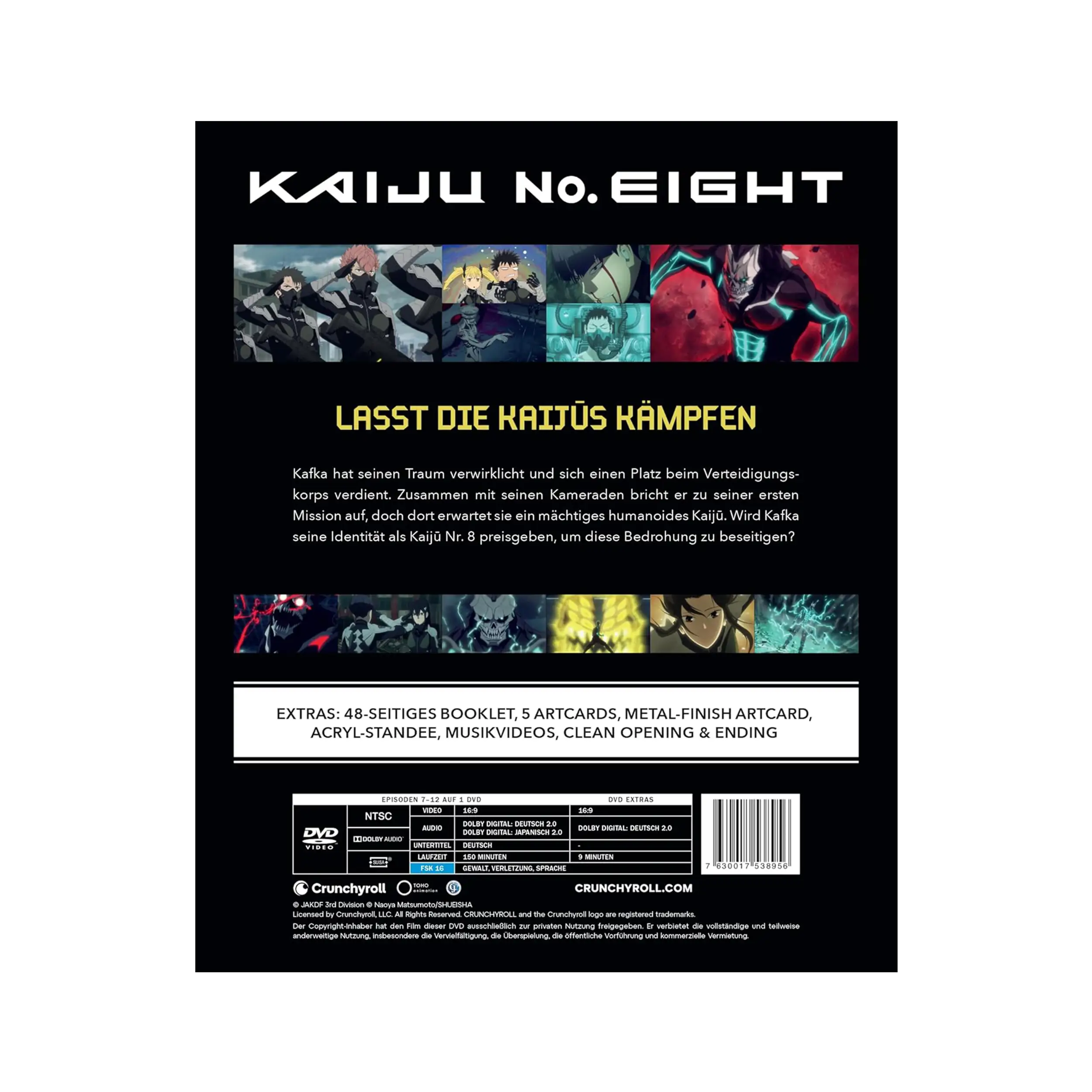Kaiju No. 8 - Staffel 1 - Vol. 2 - Limited Edition mit Sammelschuber (DVD)