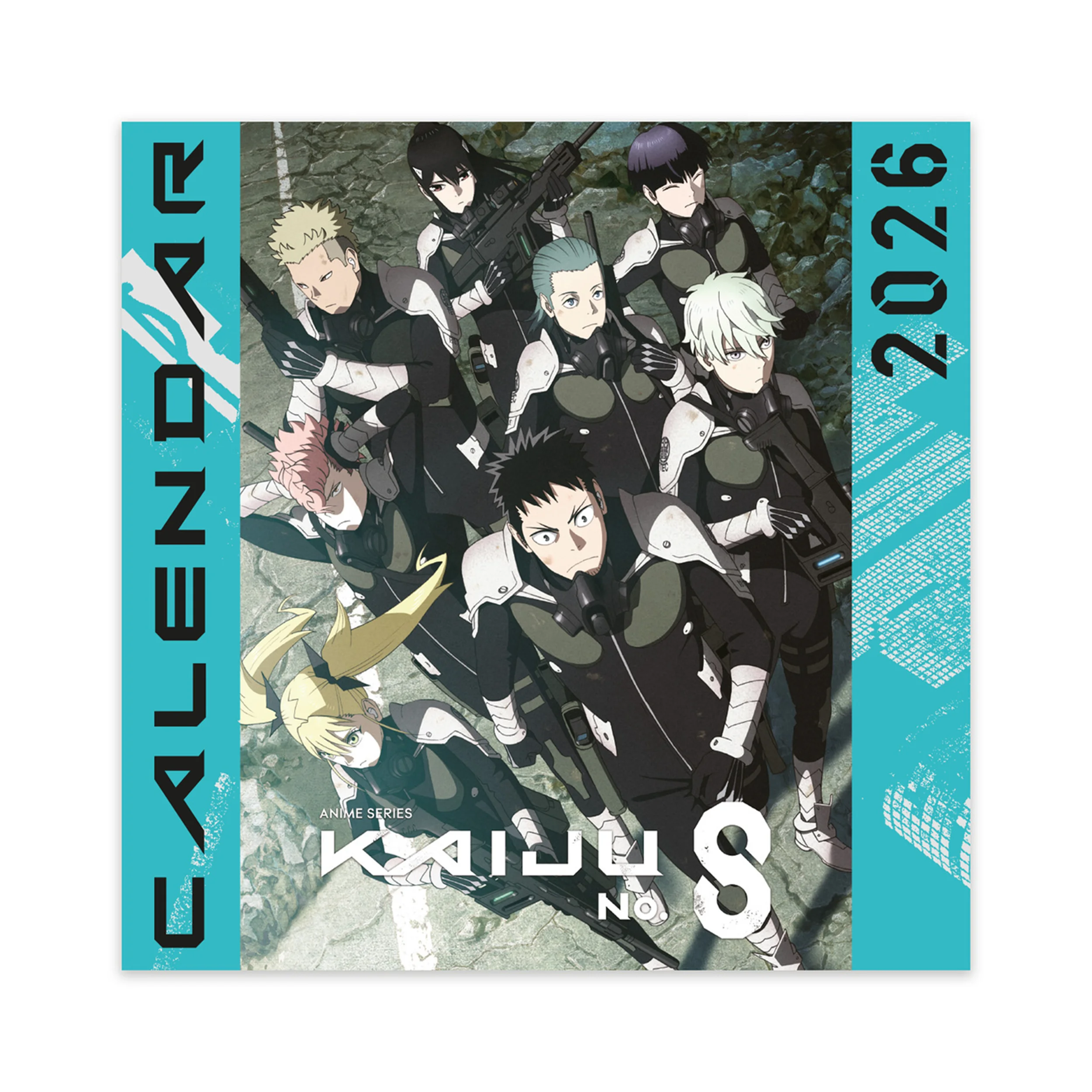 Kaiju No. 8 - Wandkalender 2026