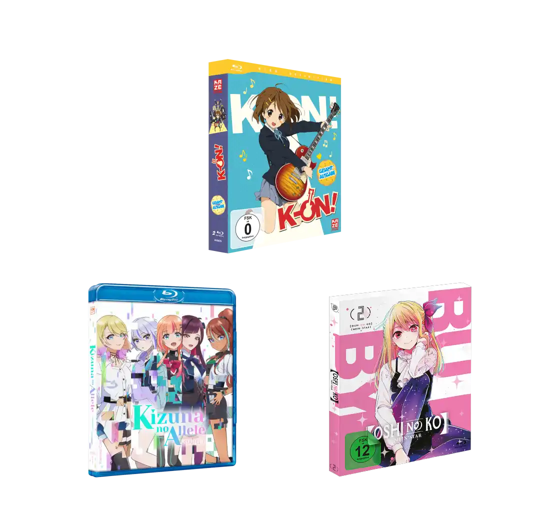 Kizuna AI Blu-ray-Sammlungsschachtelset.