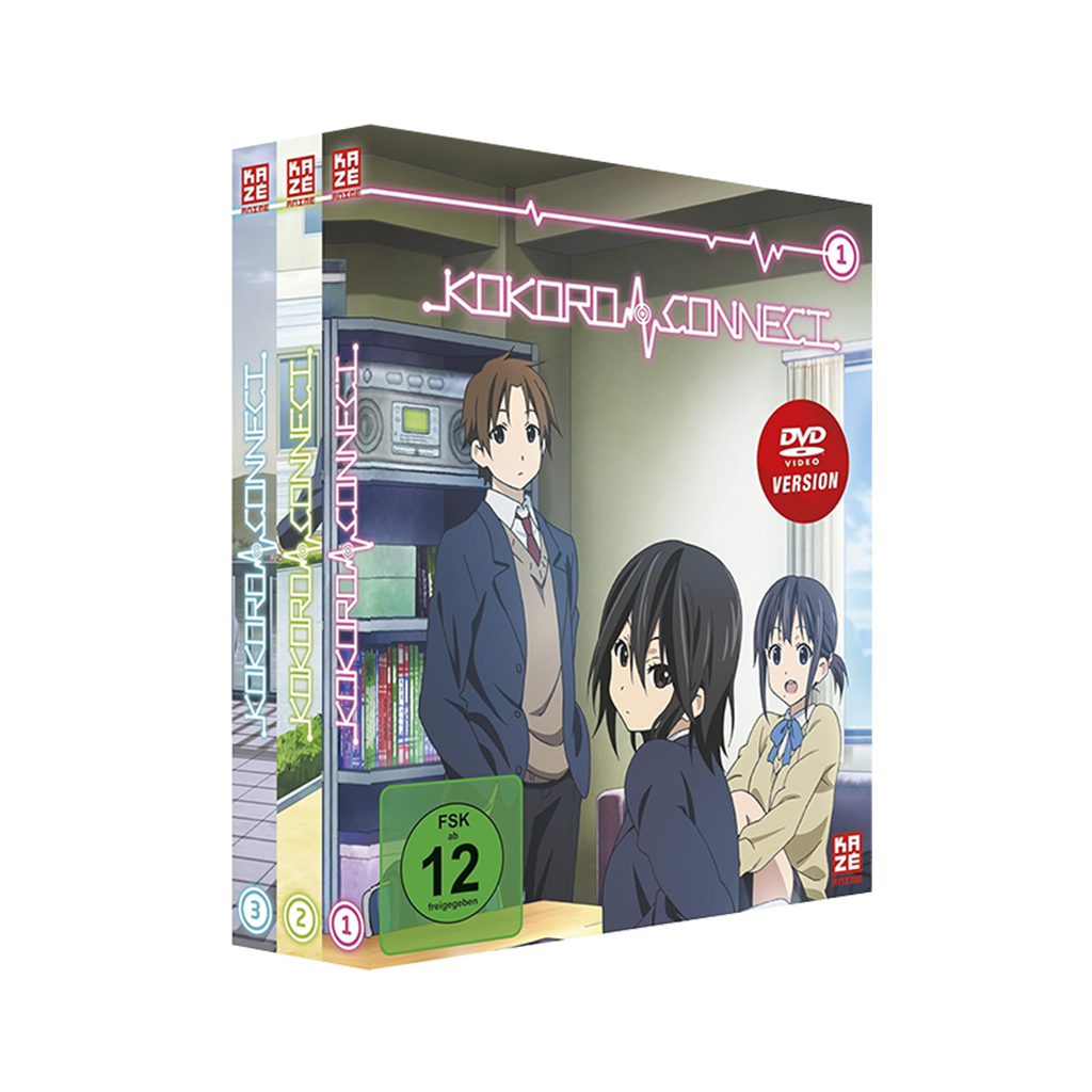 Kokoro Connect - Gesamtausgabe - Bundle mit Vol. 1-3 (DVD)