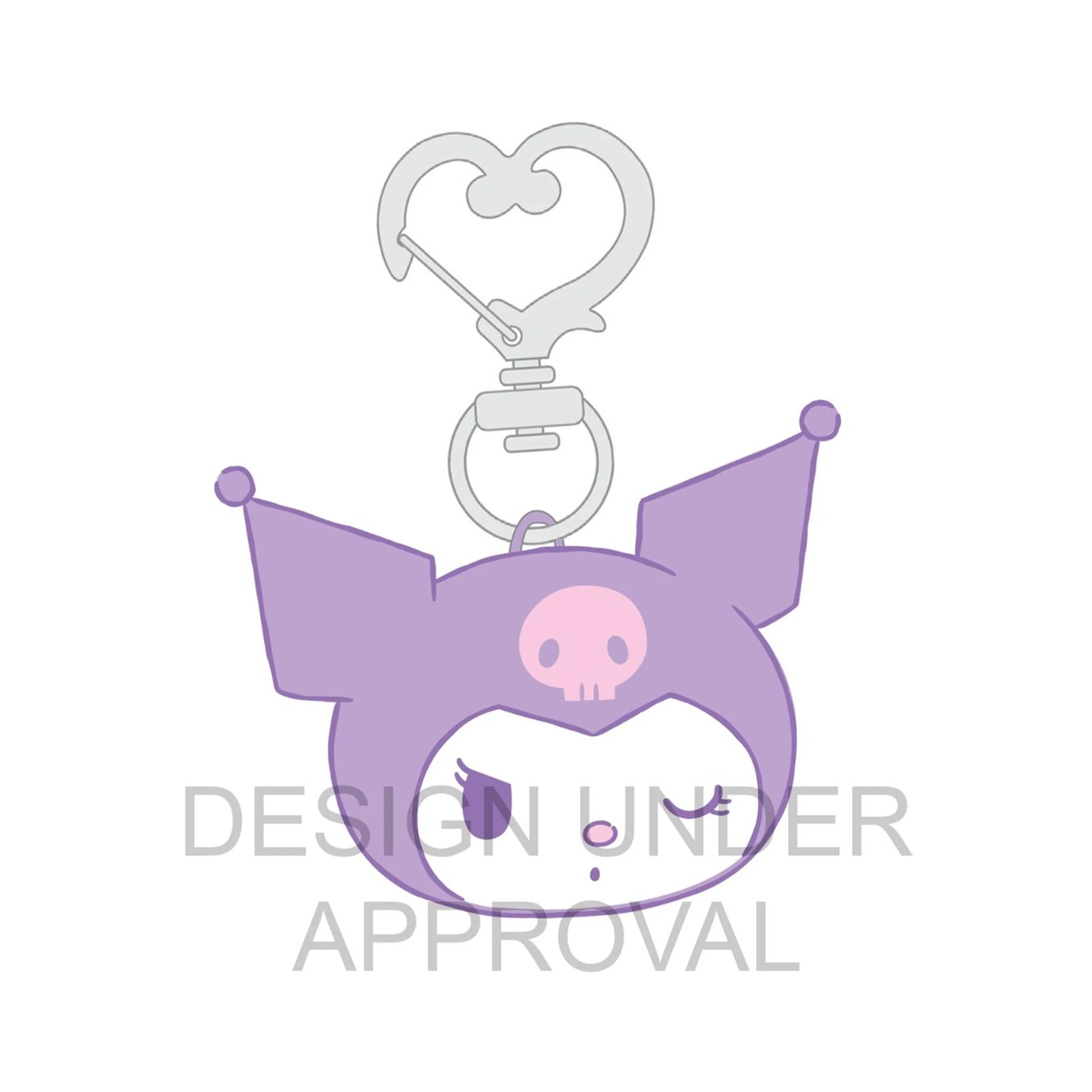 Kuromi - Plush Keychain