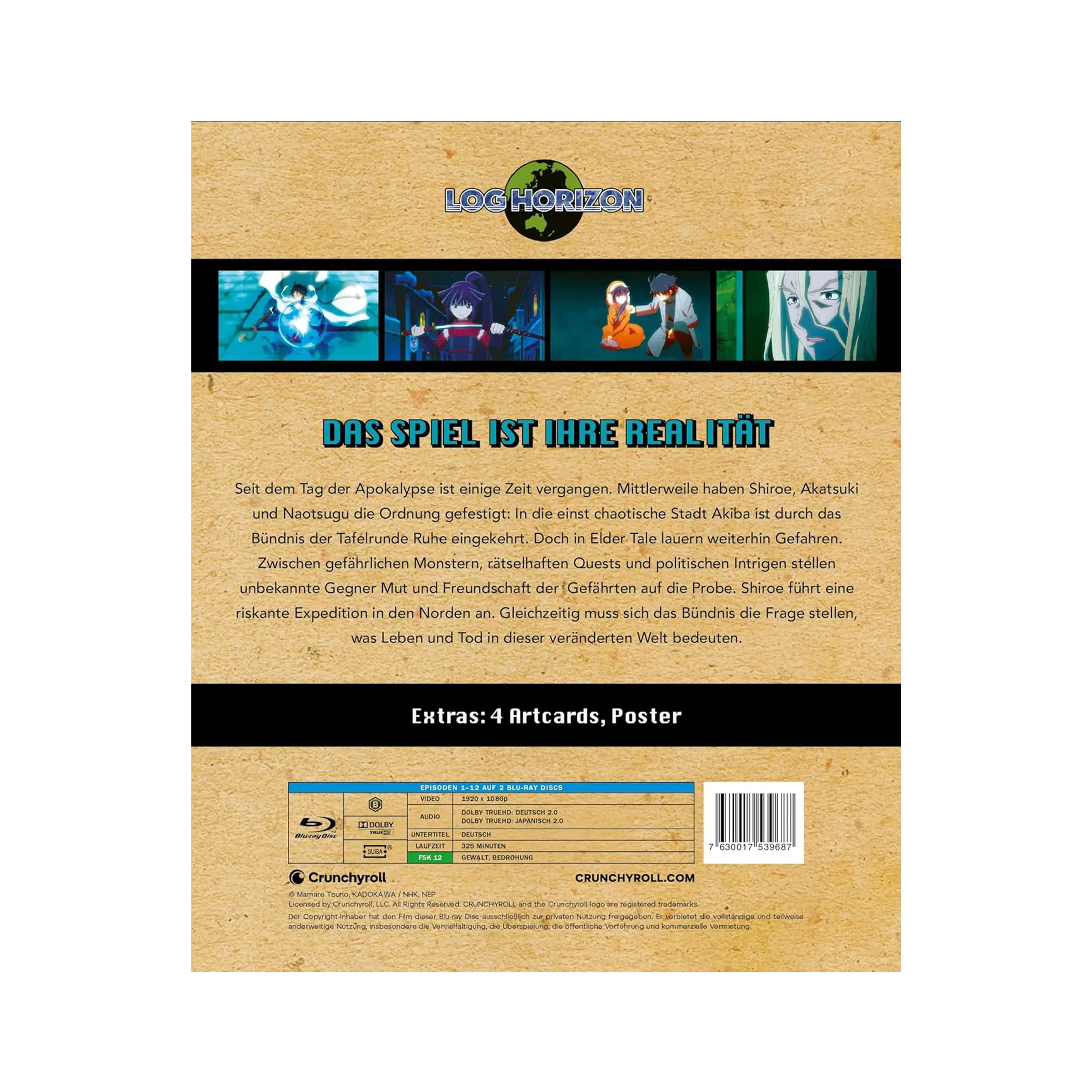 Log Horizon - Staffel 2 - Vol. 1 (Blu-ray)